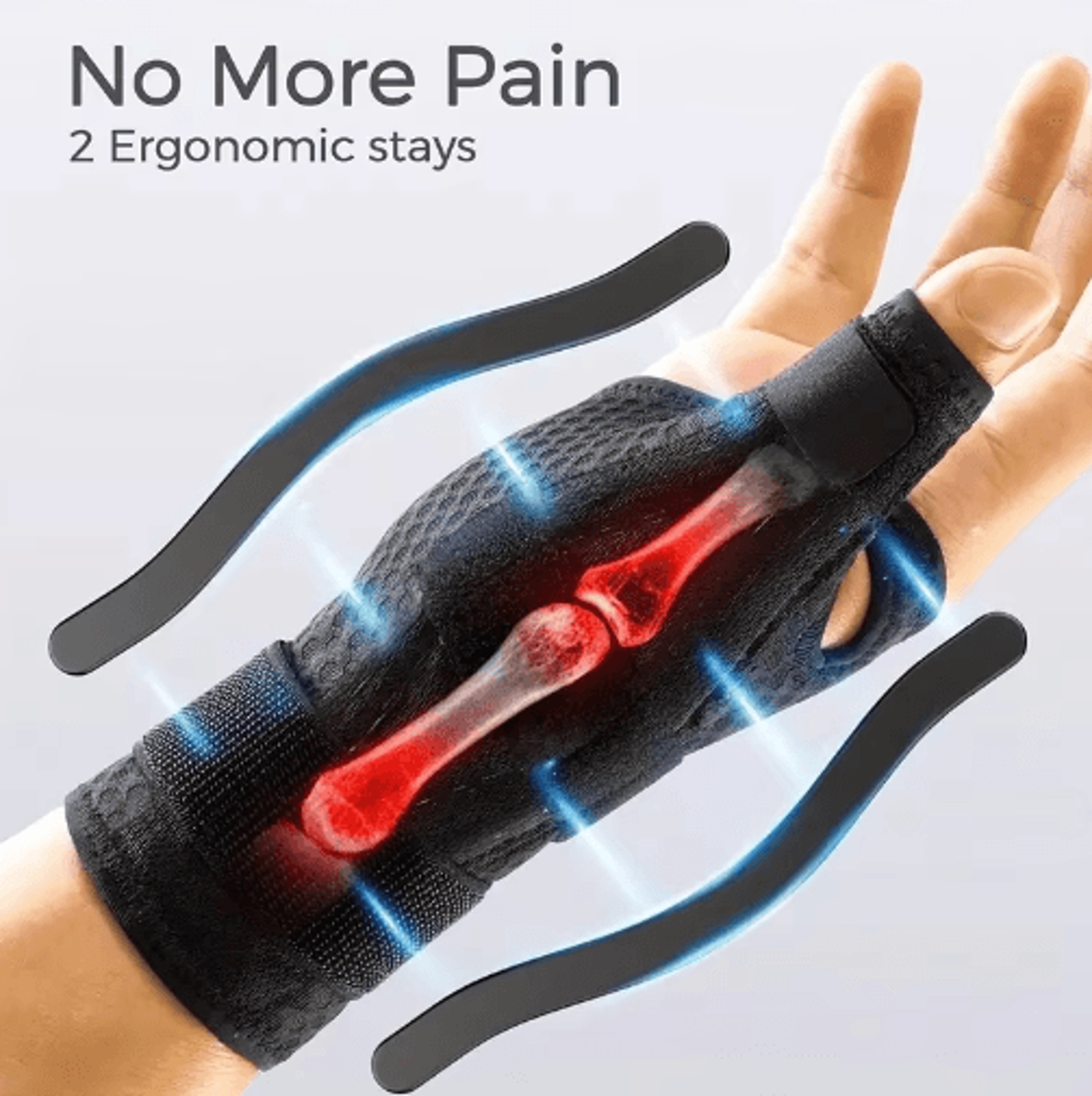 Professional Adjustable Thumb Brace  Stabilizing Thumb Splint For Everyday Support 3