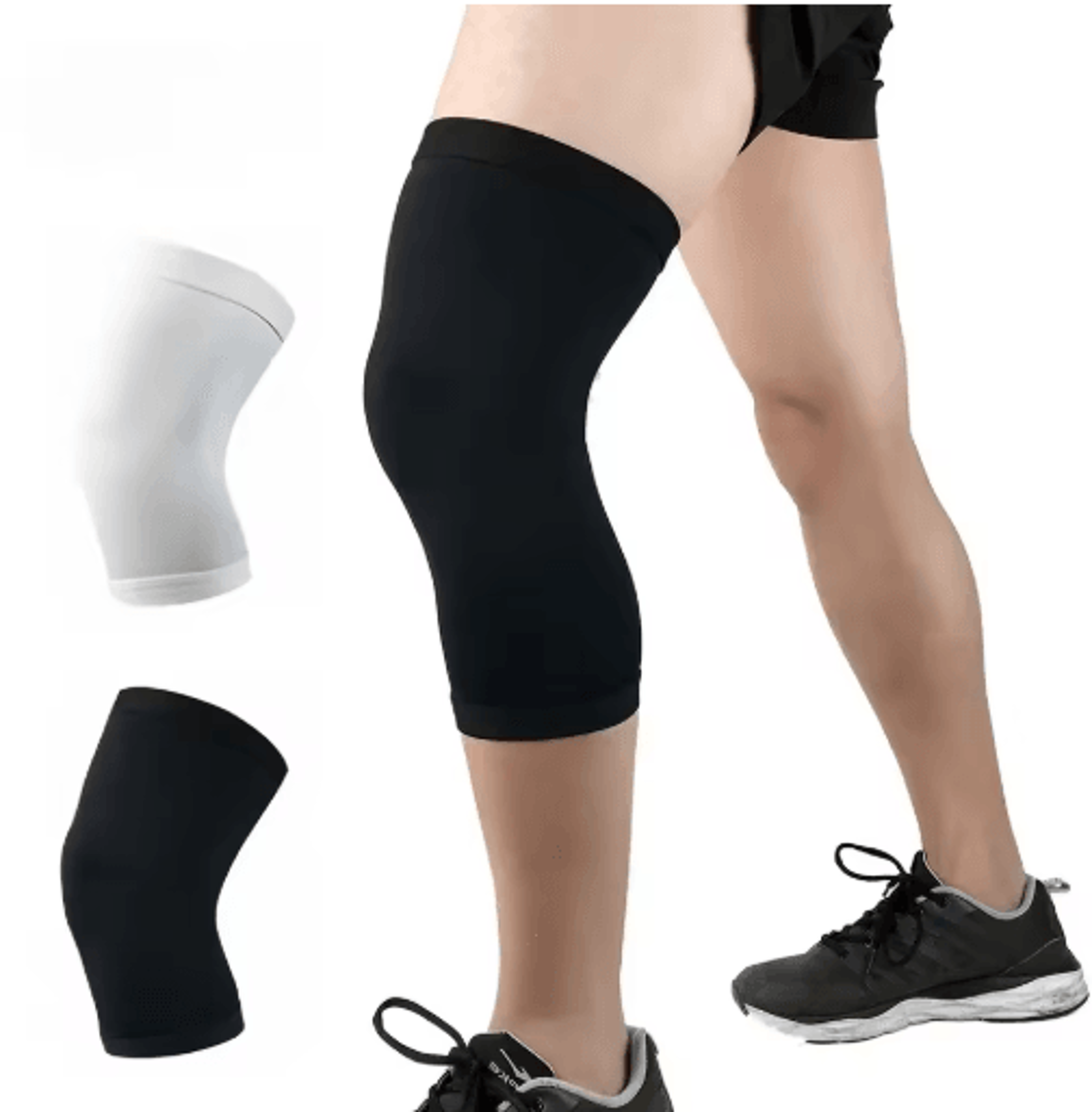 Compression Knee Sleeve Sports Knee Pad Knee Support Sleeve Elastic Knee Brace Running Knee Support 0
