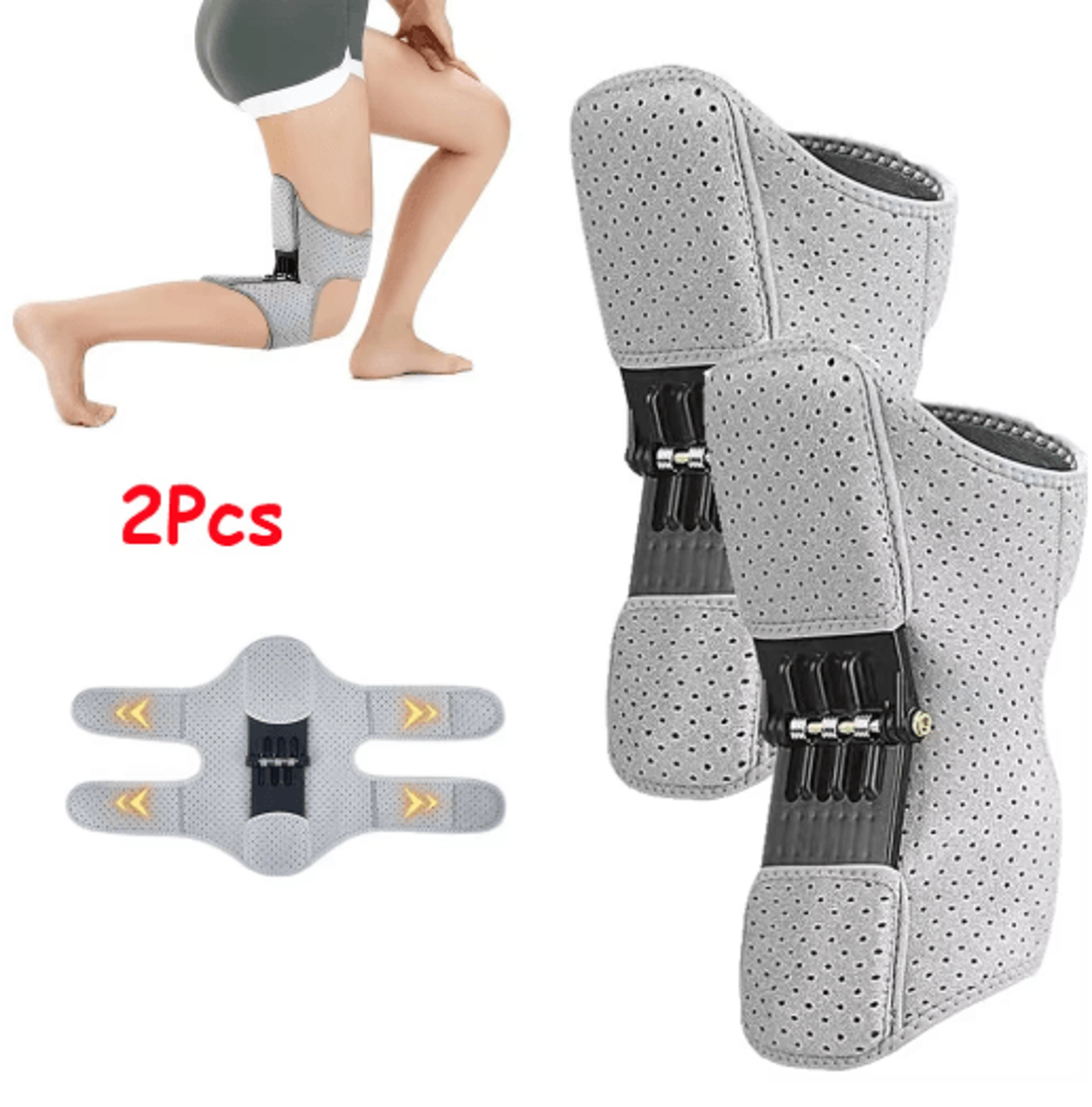 Hinged Knee Brace Adjustable Knee Brace Patella Support Brace Knee Stabilizer Knee Support Brace 0