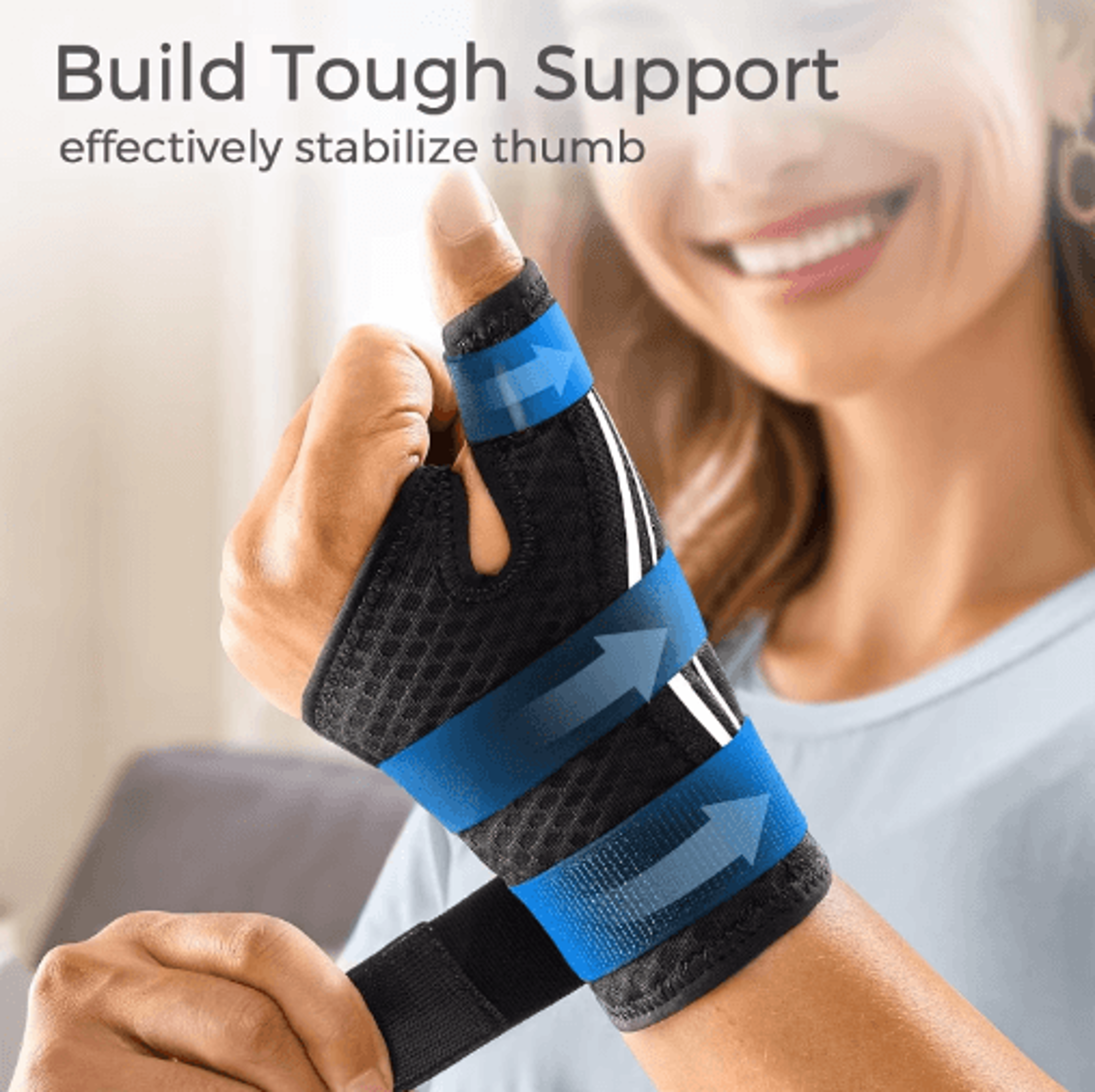 Adjustable Breathable Wrist Splint Brace  Secure Wrist Support For Sports  Daily Activities 6
