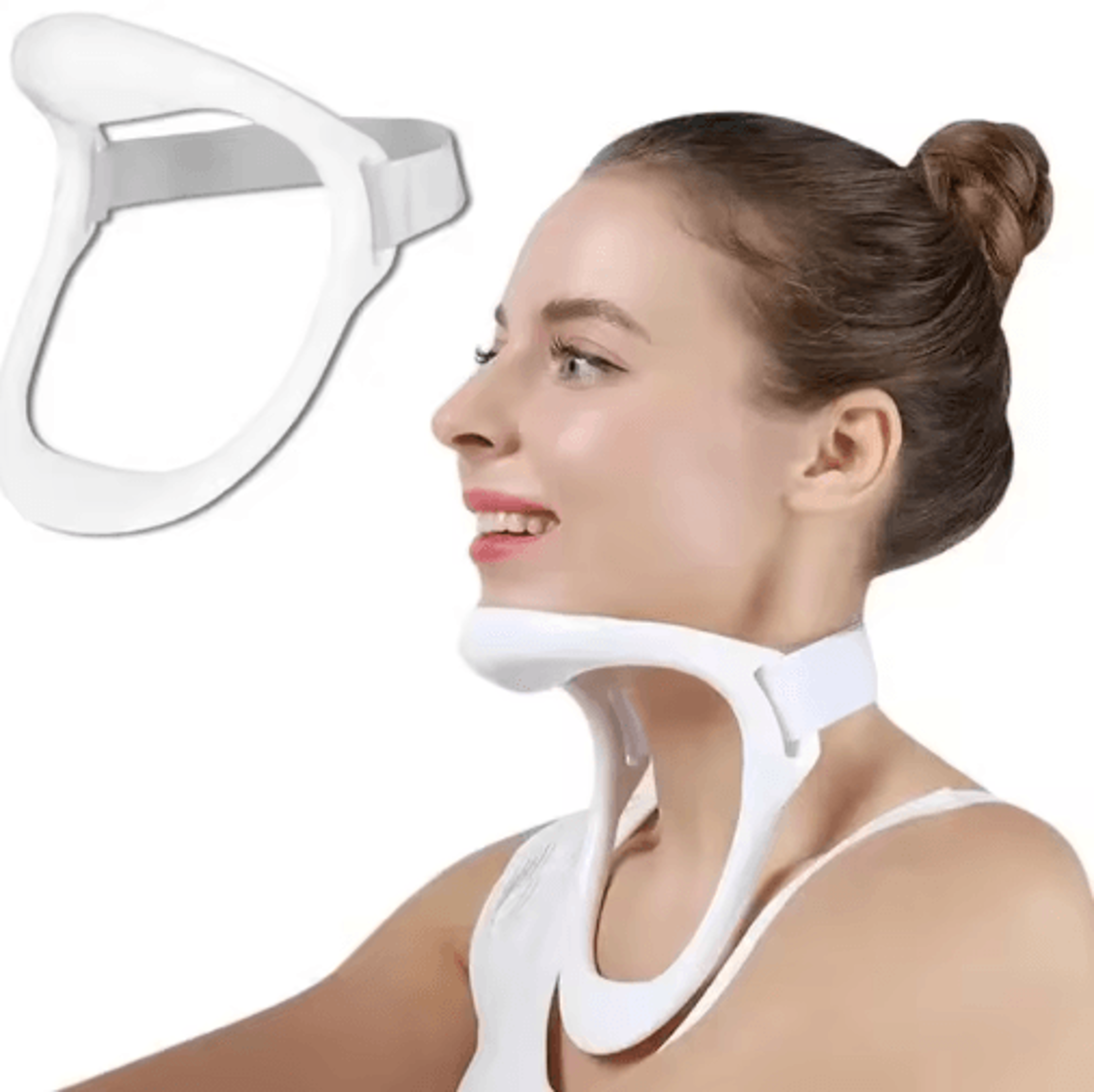 Adjustable Cervical Neck Brace  Ergonomic Posture Support Collar For Everyday Comfort 0