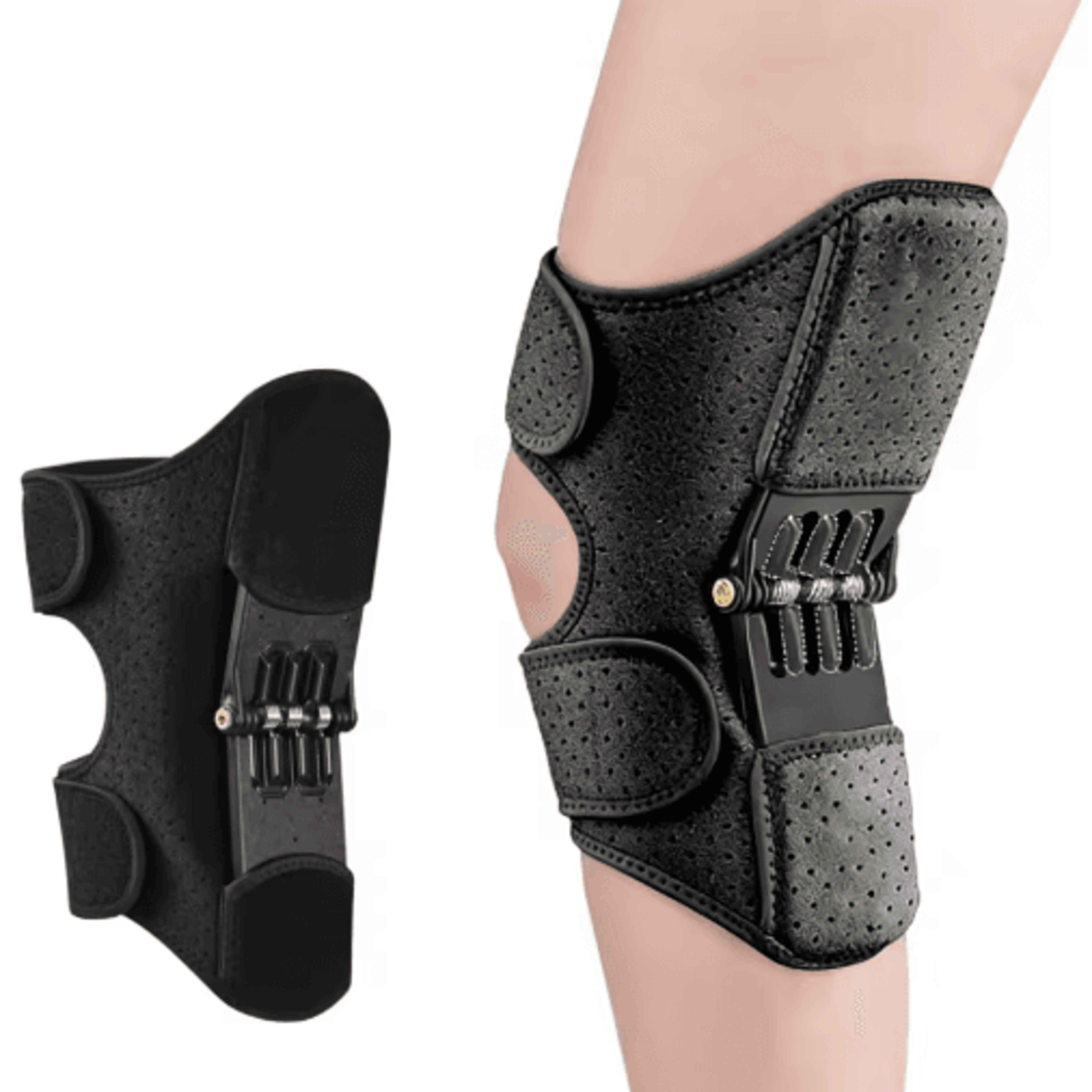 Adjustable Spring Knee Stabilizer Brace  Ergonomic Joint Support Pad For Everyday Activities 1