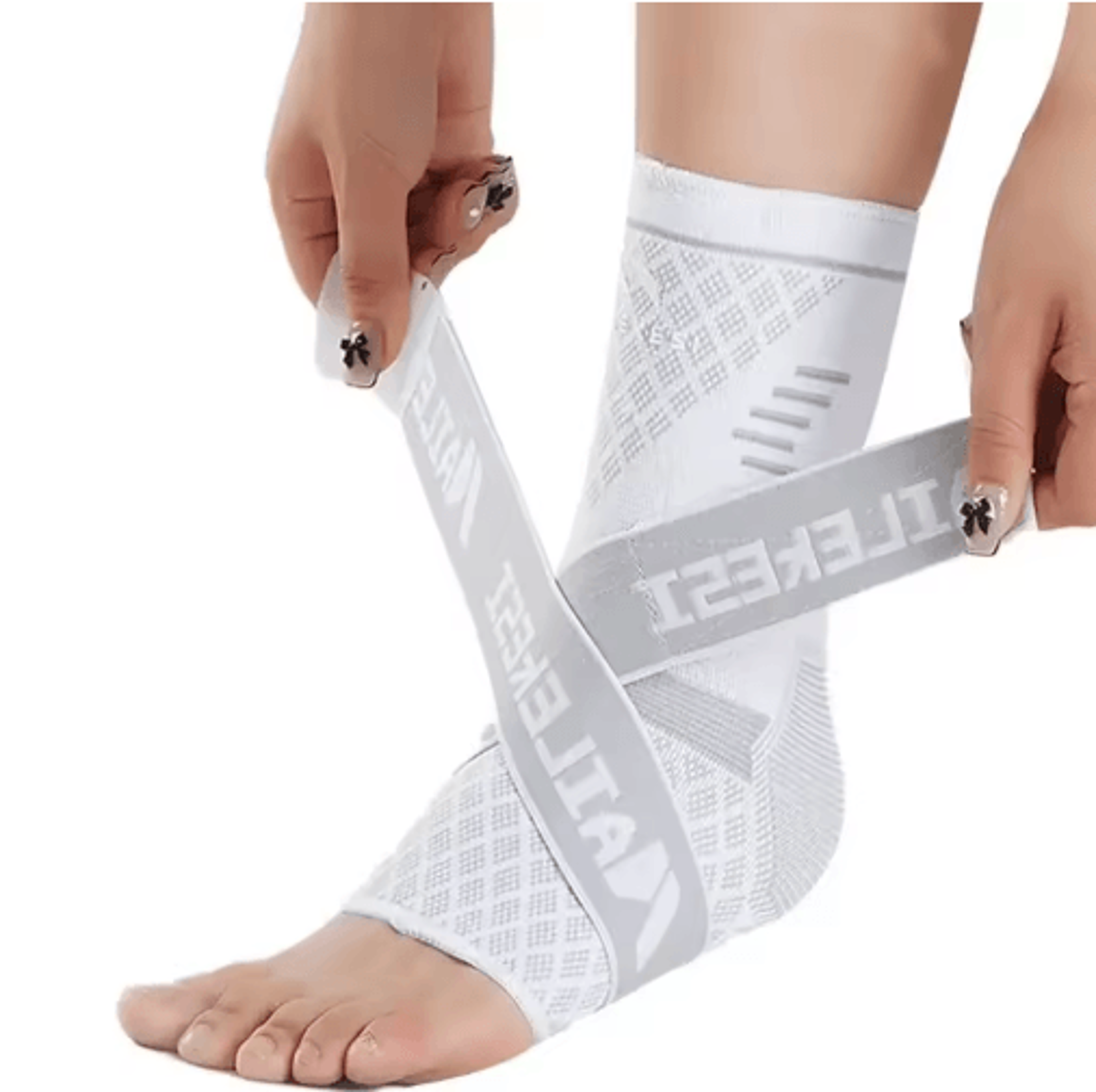 Ankle Compression Sleeve Adjustable Ankle Brace Foot Support Brace Sports Ankle Support Compression 3