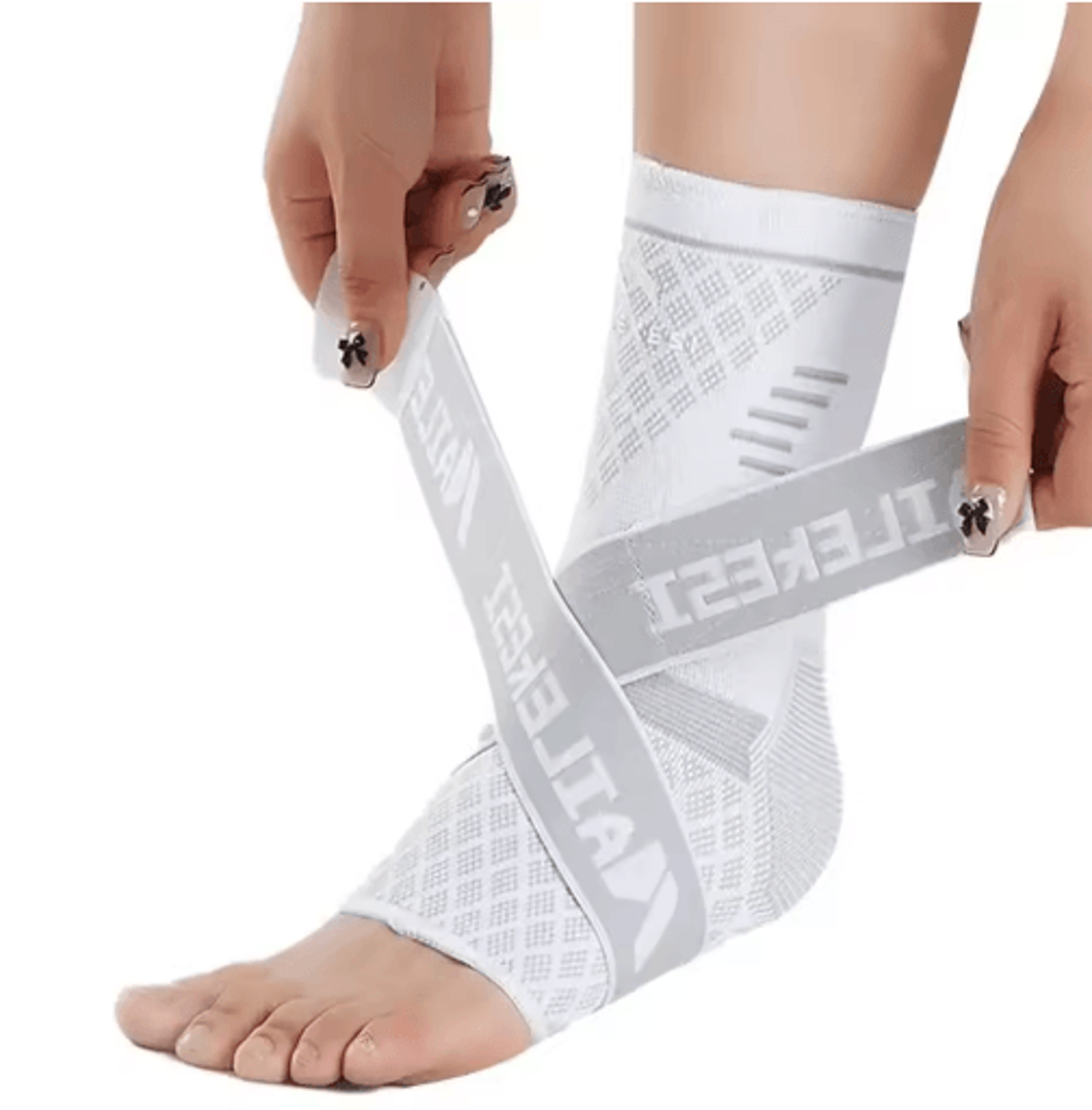 Ankle Compression Sleeve Adjustable Ankle Brace Foot Support Brace Sports Ankle Support Compression 7