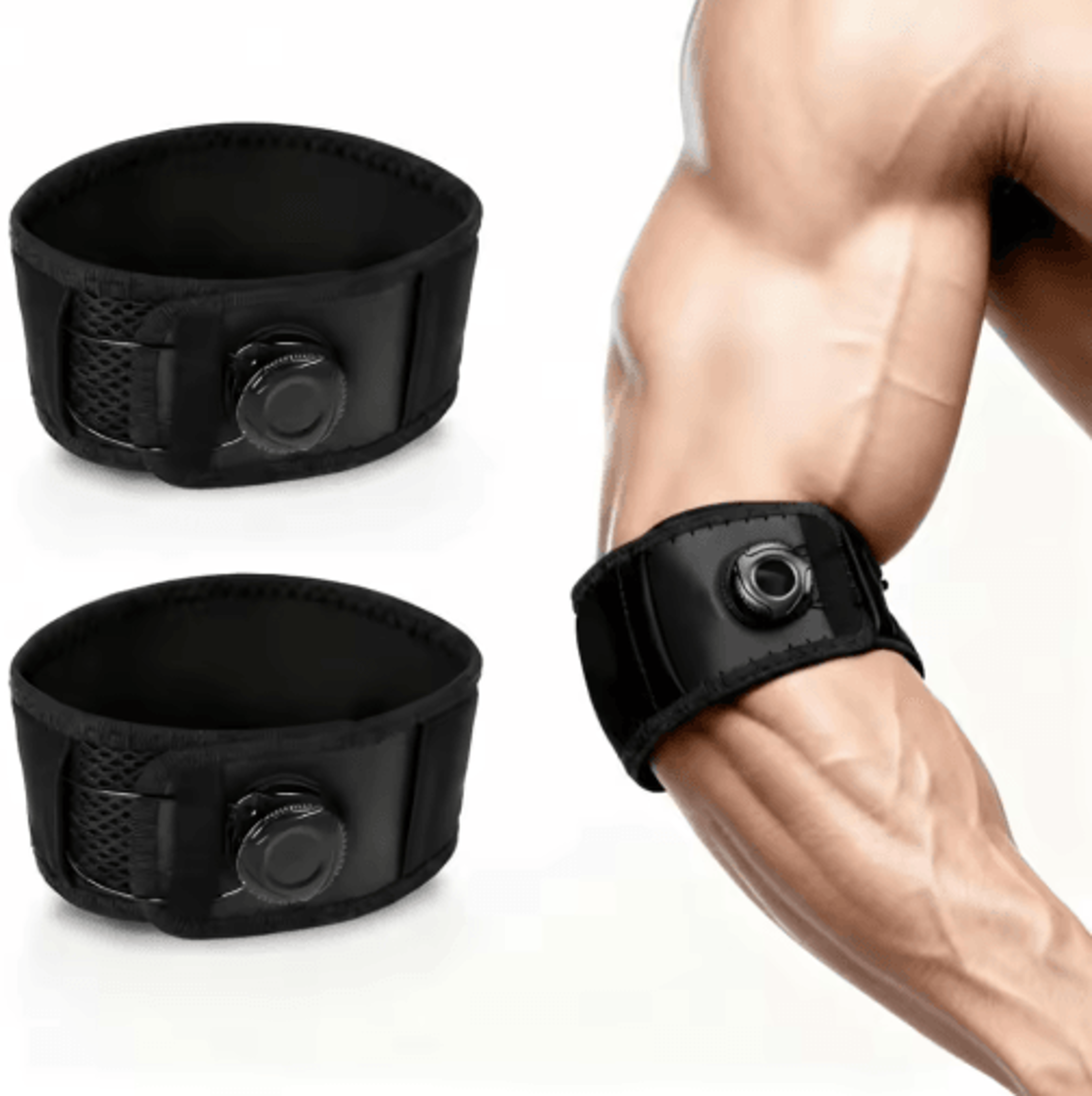 Tennis Elbow Brace Elbow Support Strap Forearm Brace Golf Elbow Strap Adjustable Elbow Brace 2