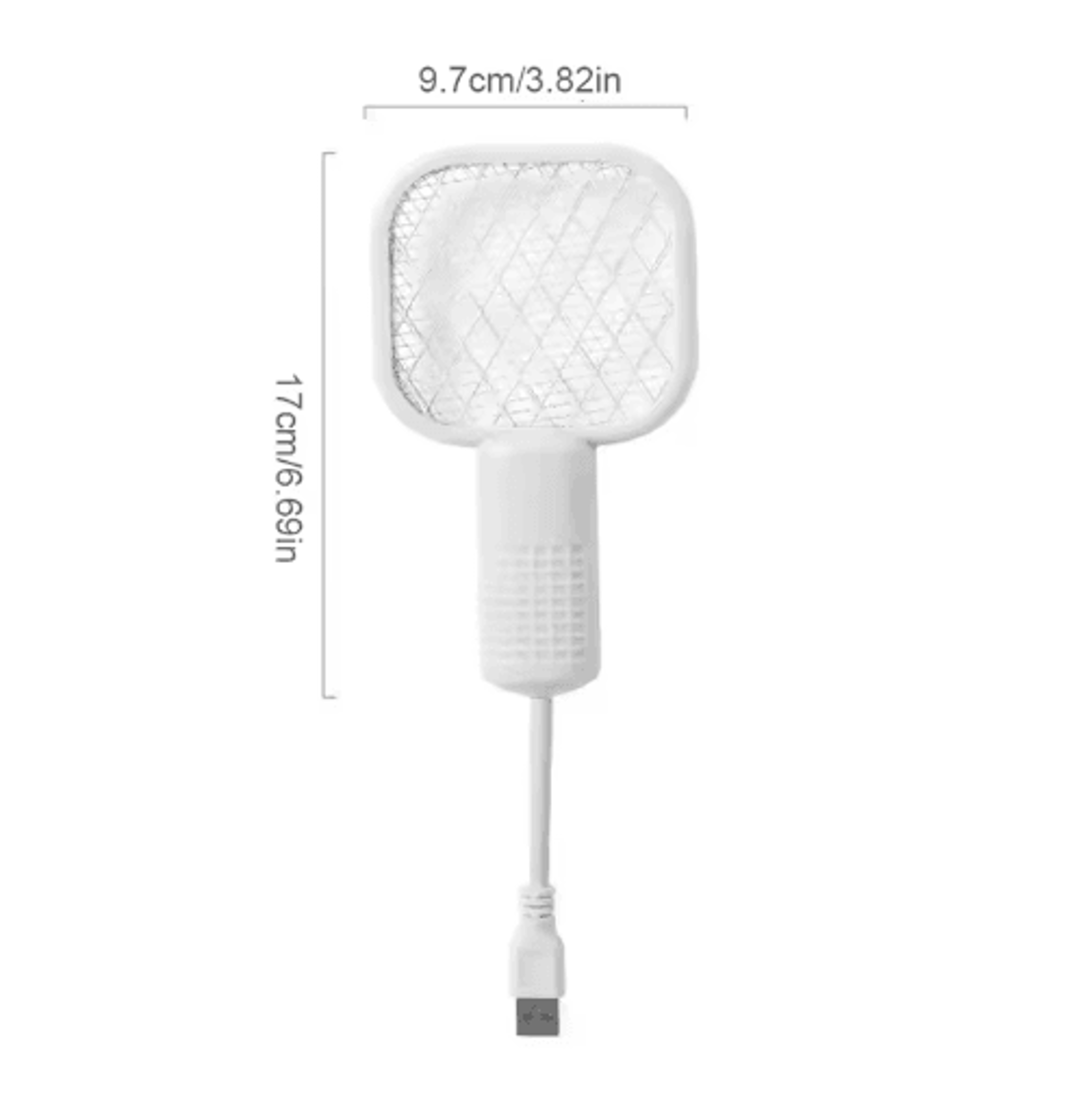 Electric Mosquito Swatter UV Bug Zapper Rechargeable Fly Swatter Insect Racket Portable Mosquito Ki 3