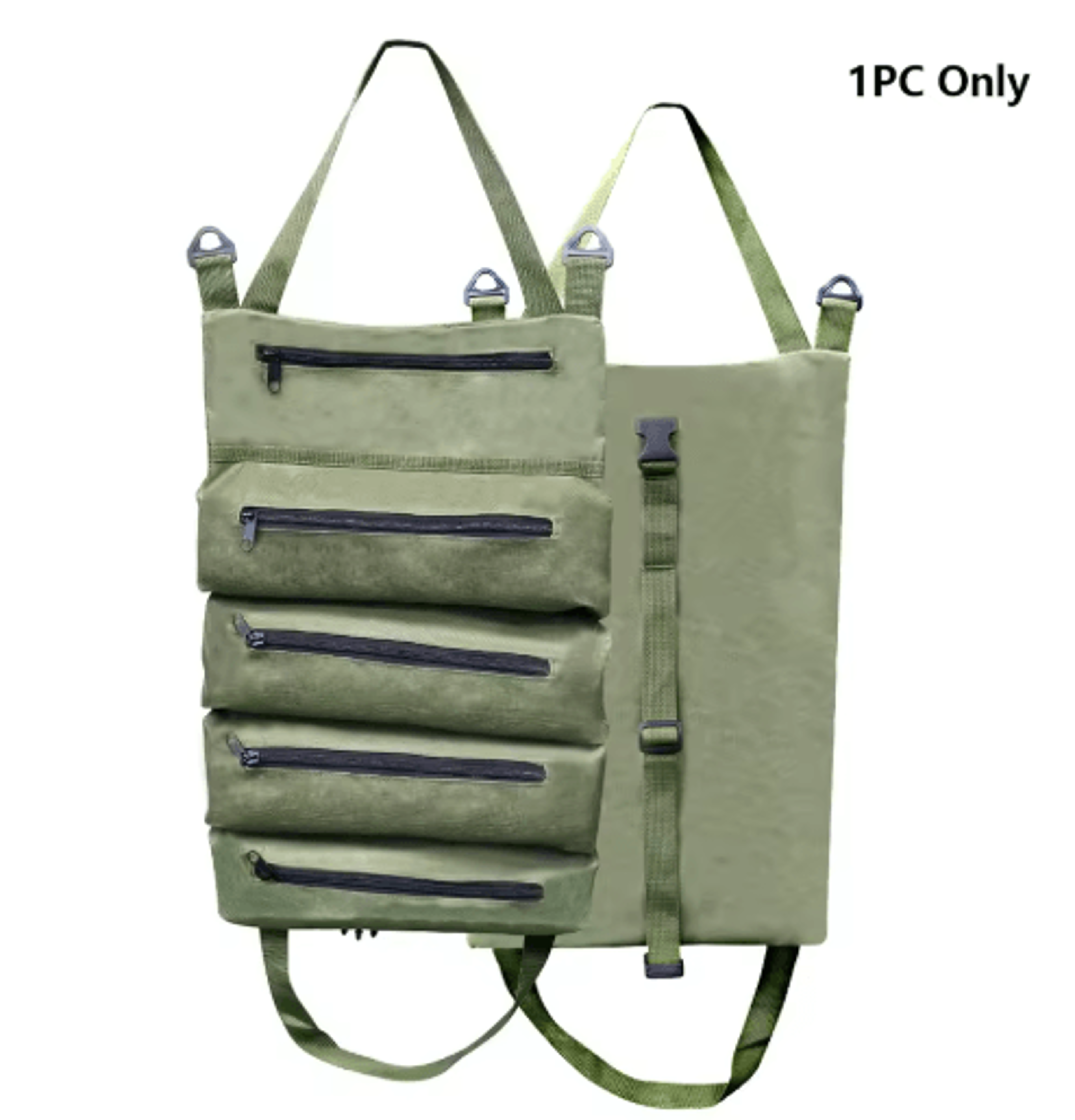 Tool Roll Bag Tool Storage Bag Portable Tool Organizer Maintenance Tool Bag Canvas Tool Roll 2