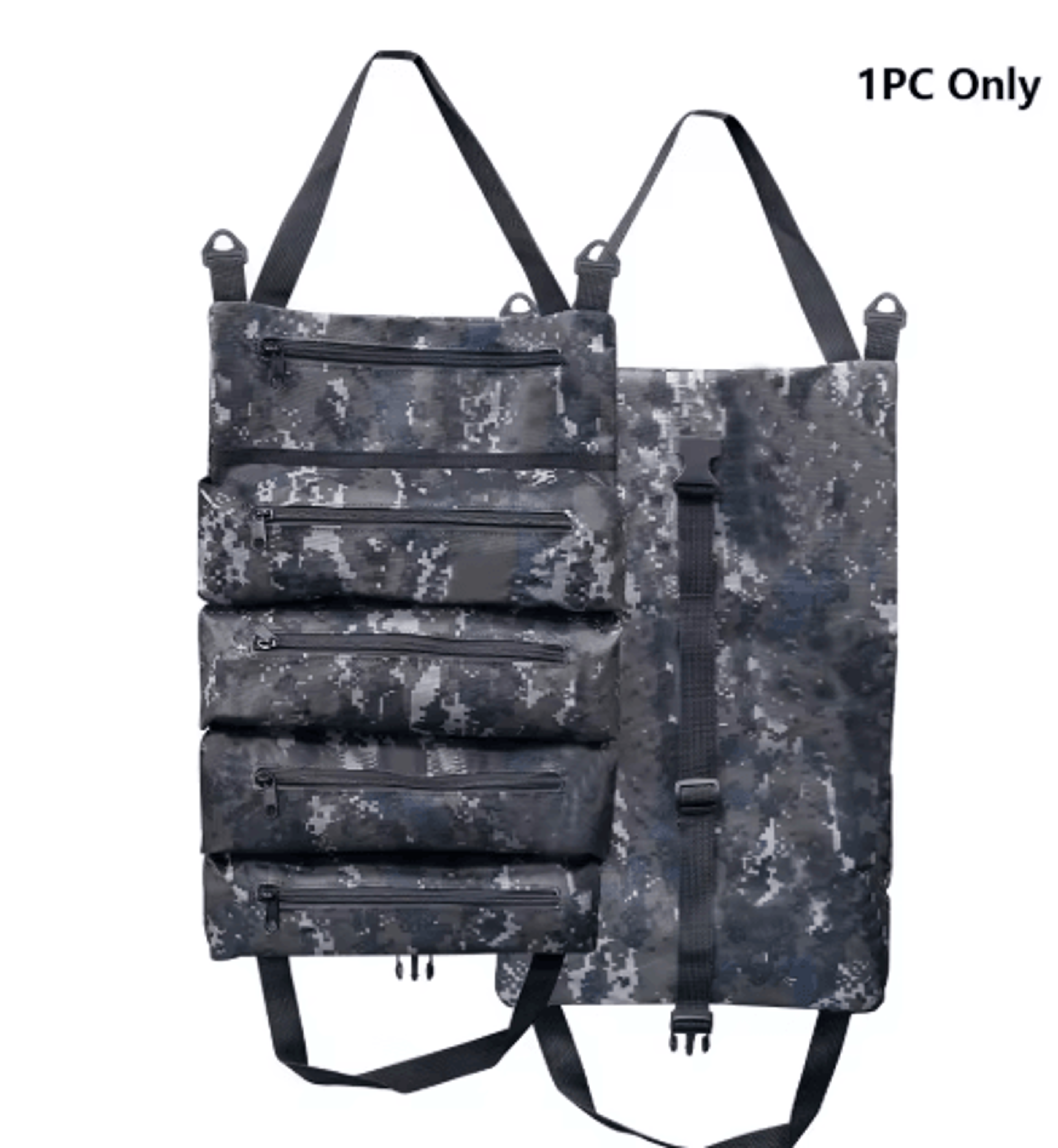 Tool Roll Bag Tool Storage Bag Portable Tool Organizer Maintenance Tool Bag Canvas Tool Roll 7