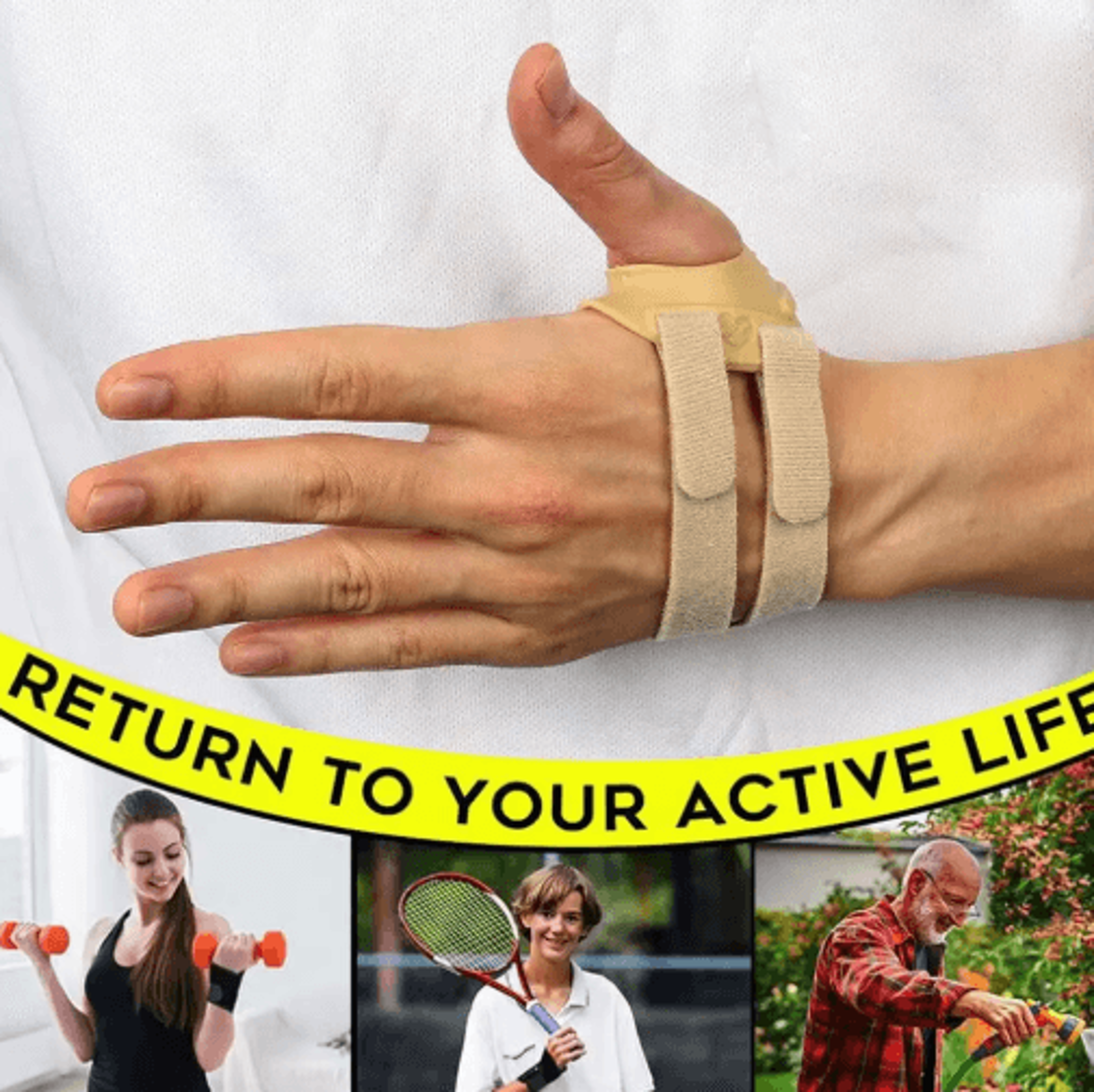 CMC Thumb Brace  Stabilizing Thumb Support Orthosis For Everyday Comfort 5