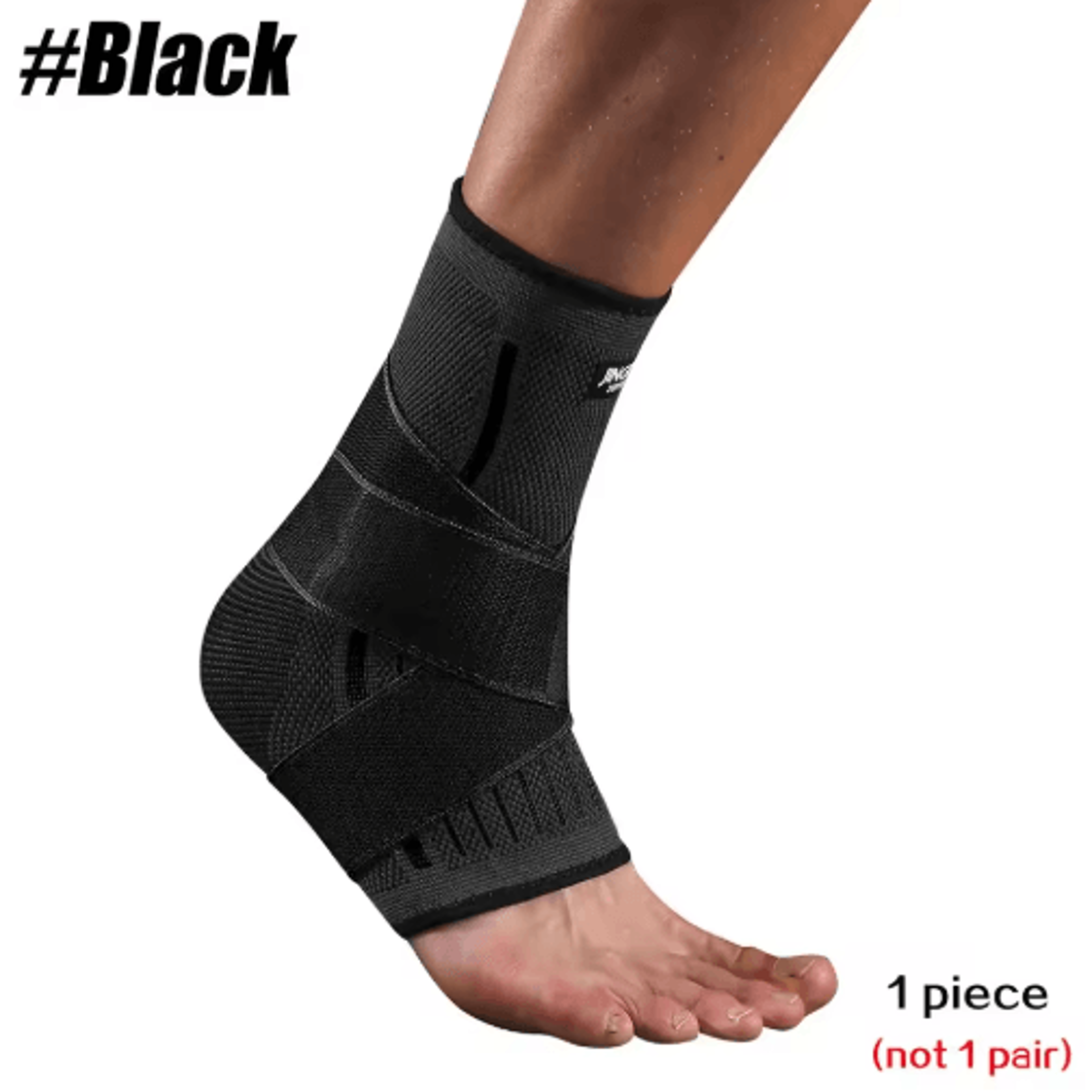 Adjustable Ankle Compression Sleeve With Support Strap  Flexible Brace For Running  Everyday Activi 2