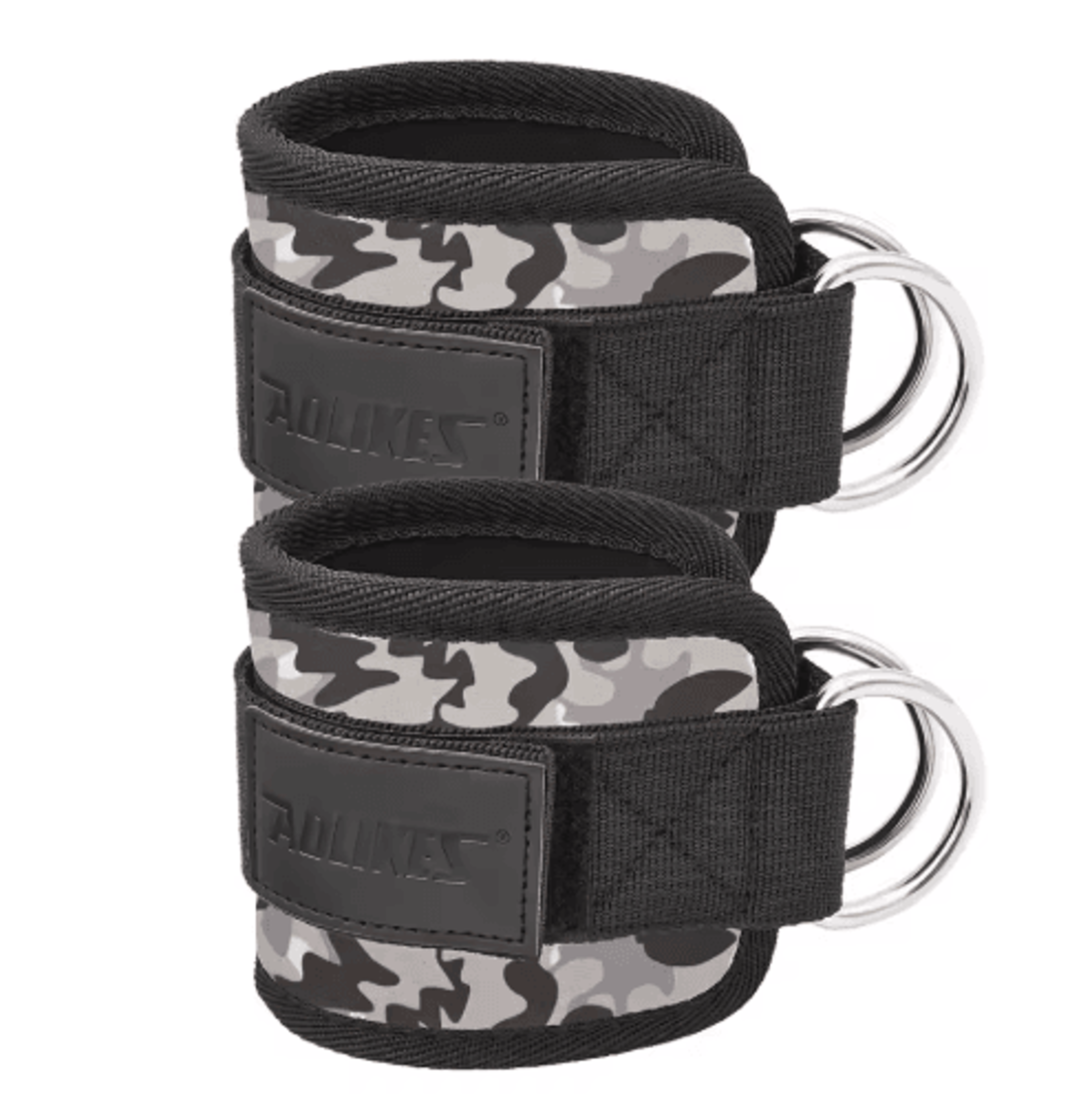 AOLIKES Adjustable DRing Ankle Straps  Padded Cable Machine Cuffs For Glute  Leg Workouts 1