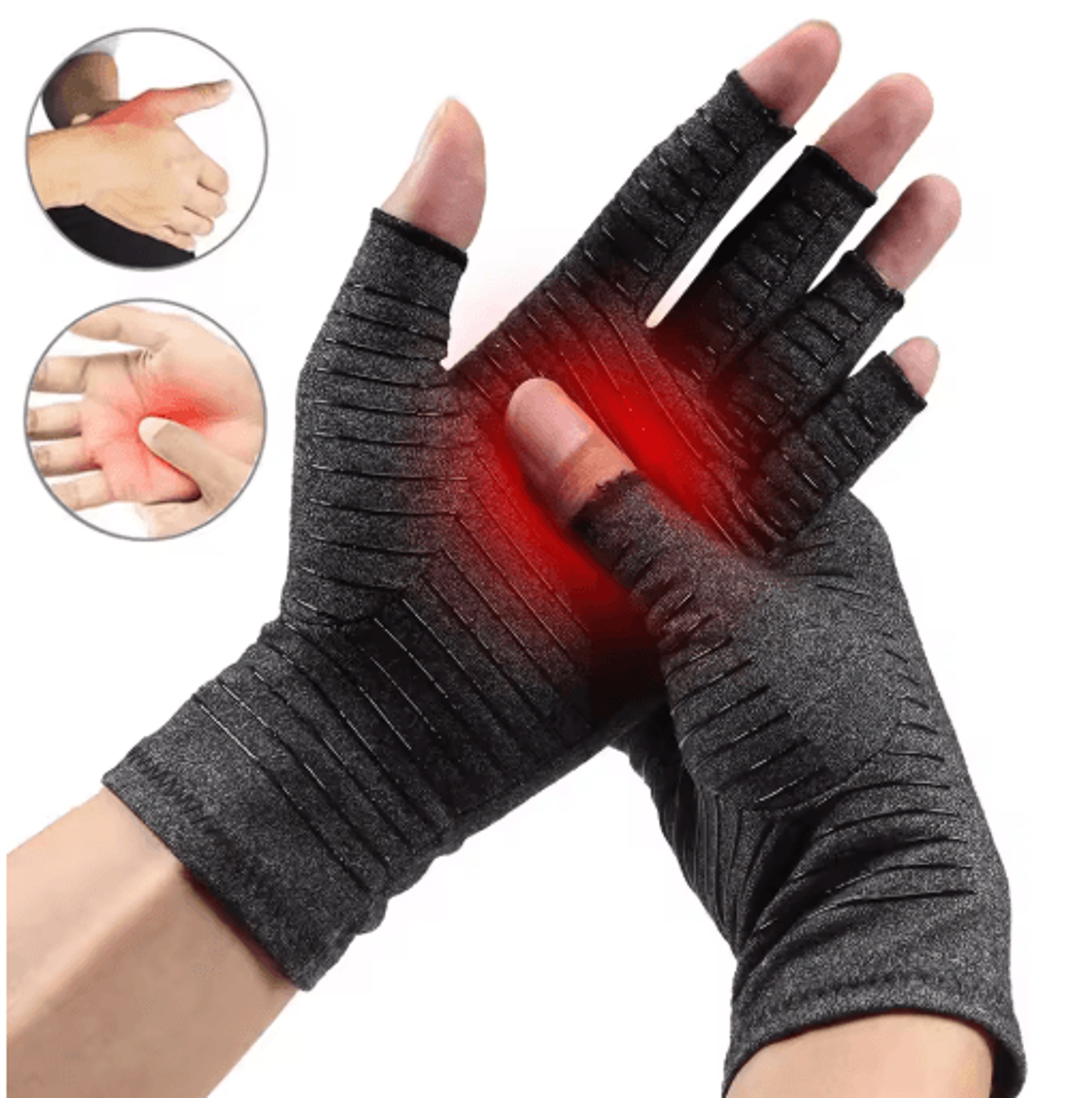 Copper Compression Arthritis Gloves  Breathable FullFinger Support Gloves For Everyday Comfort 2