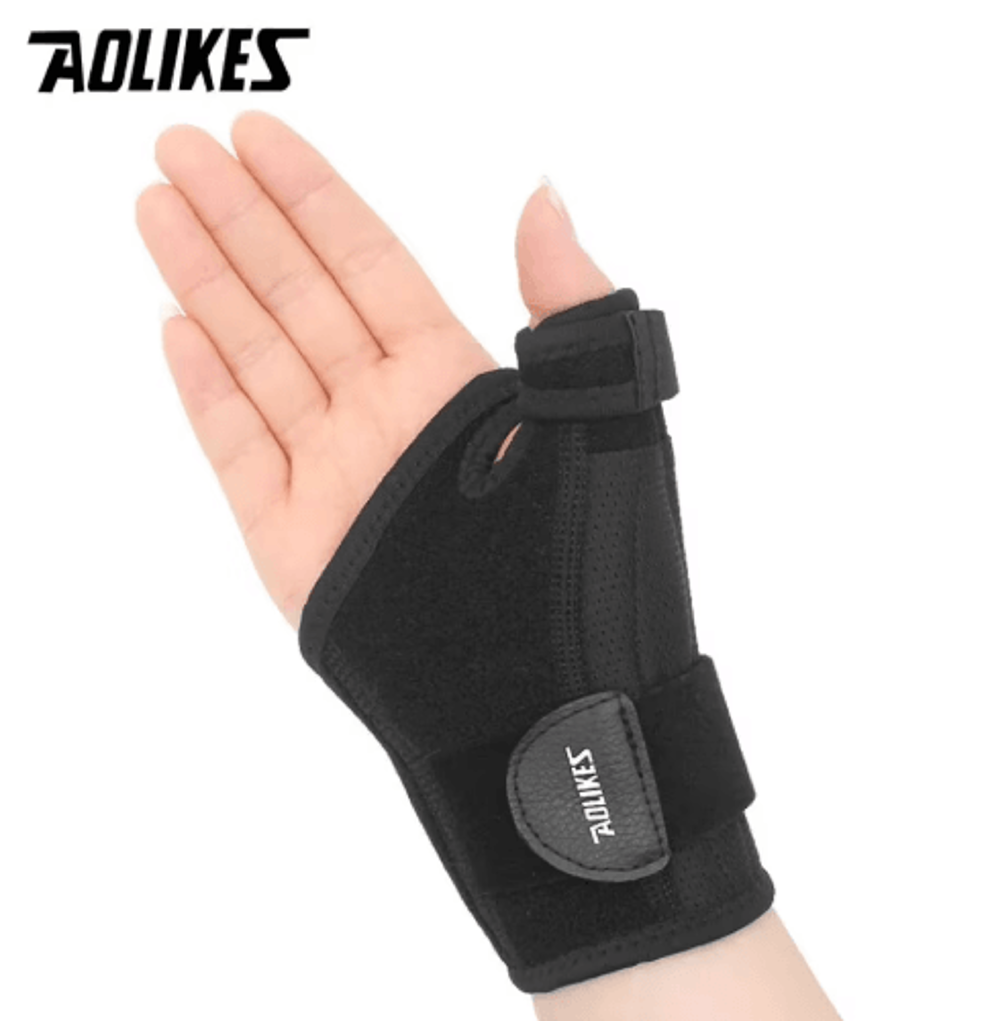 AOLIKES Wrist Brace With Thumb Support  Adjustable Thumb Spica Brace For Wrist Stability  Everyday  6
