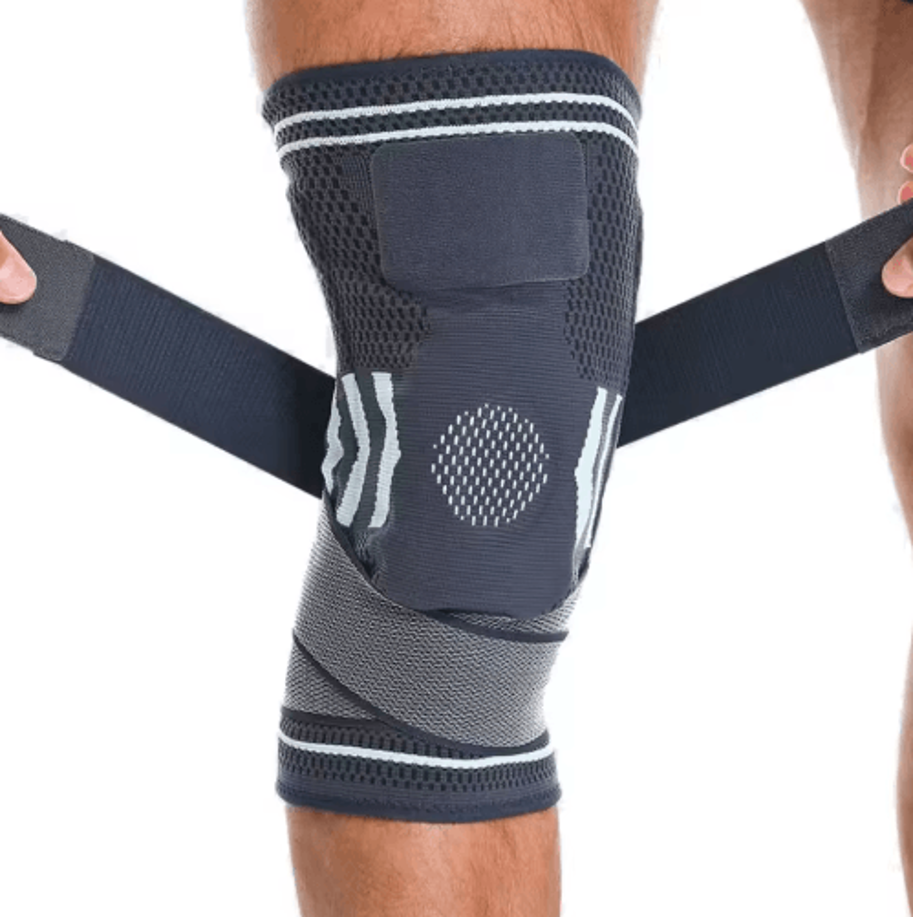 AOLIKES Knee Brace Support Strap  Adjustable Knee Compression Sleeve For Meniscus Support  Sports S 7