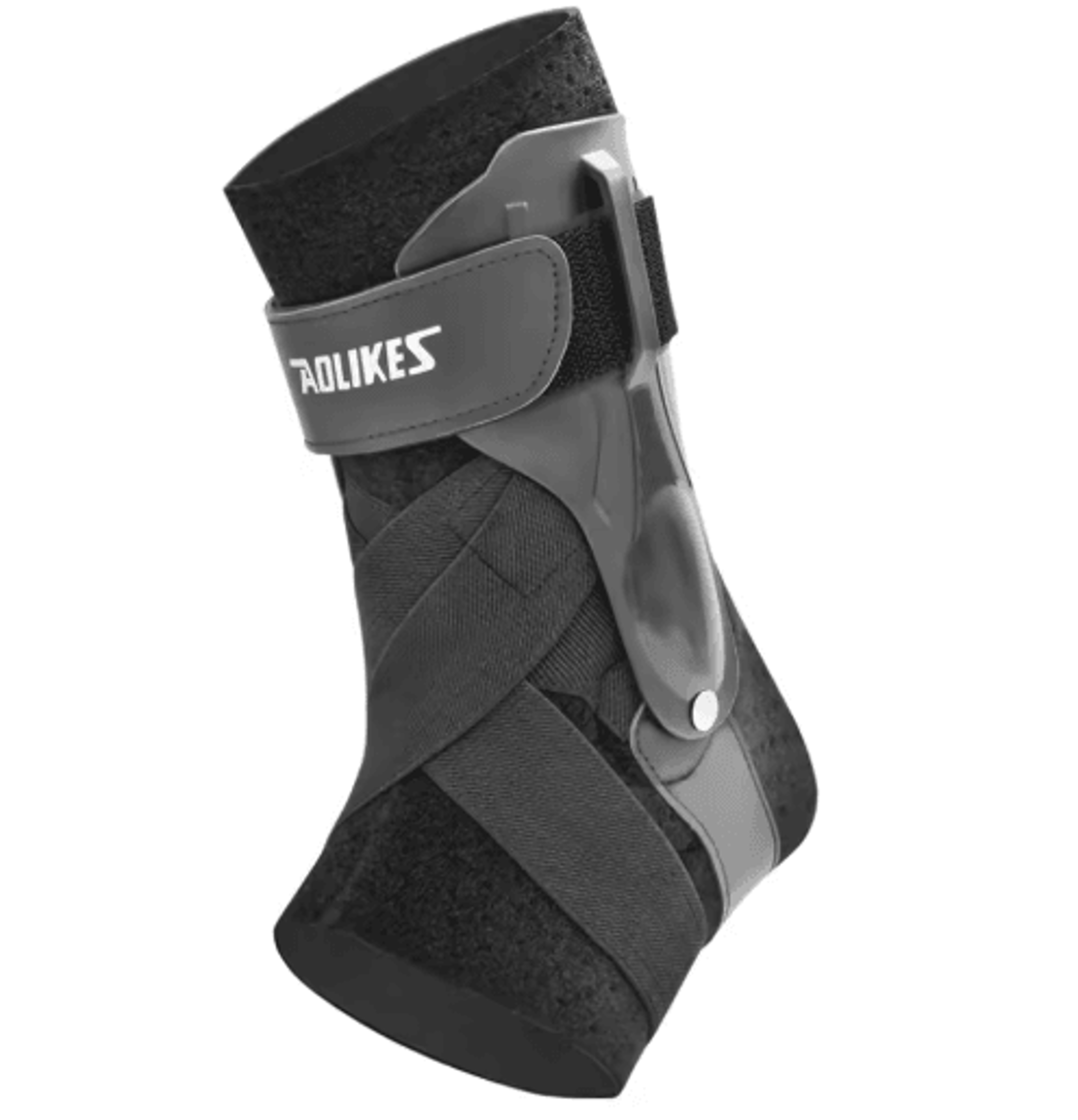 AOLIKES Ankle Brace With Side Stabilizers  Adjustable Ankle Support Brace For Sprained Ankles  Spor 2