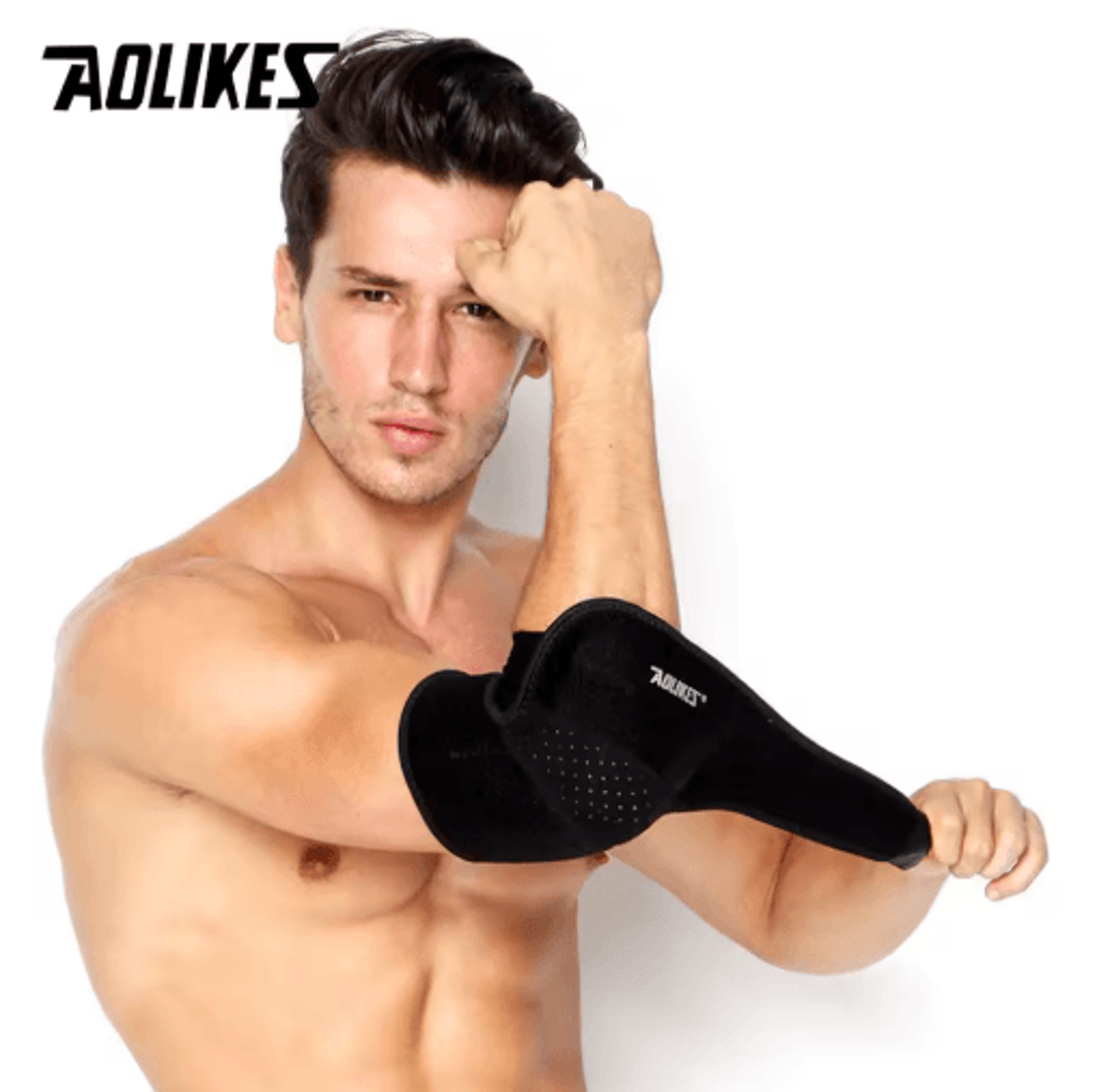 AOLIKES Elbow Brace Support Wrap  Adjustable Elbow Support Brace For Tendonitis Joint Stability  Sp 1