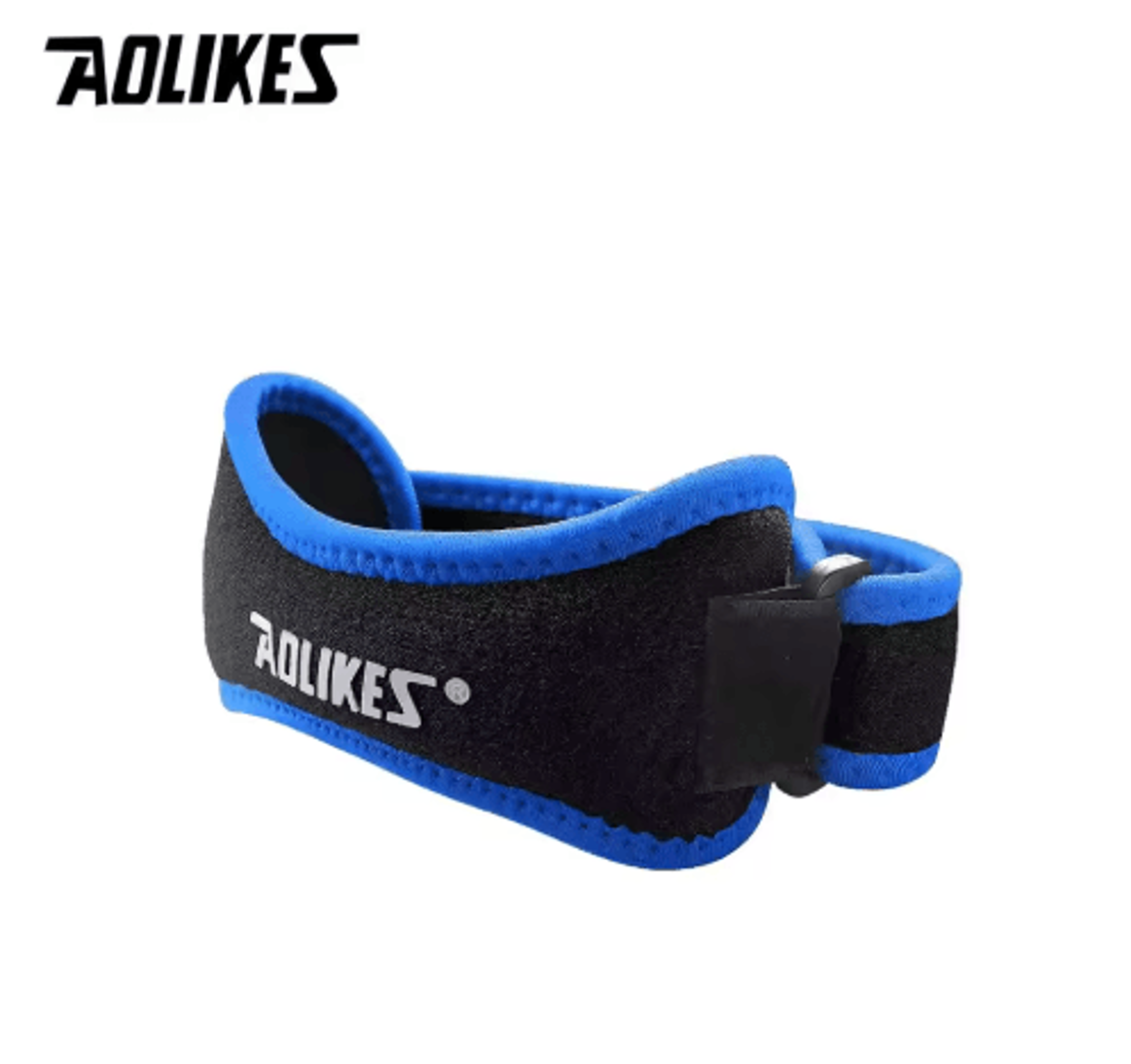 AOLIKES Patellar Tendon Knee Strap  Adjustable Knee Support Brace With Shock Absorption For Basketb 4