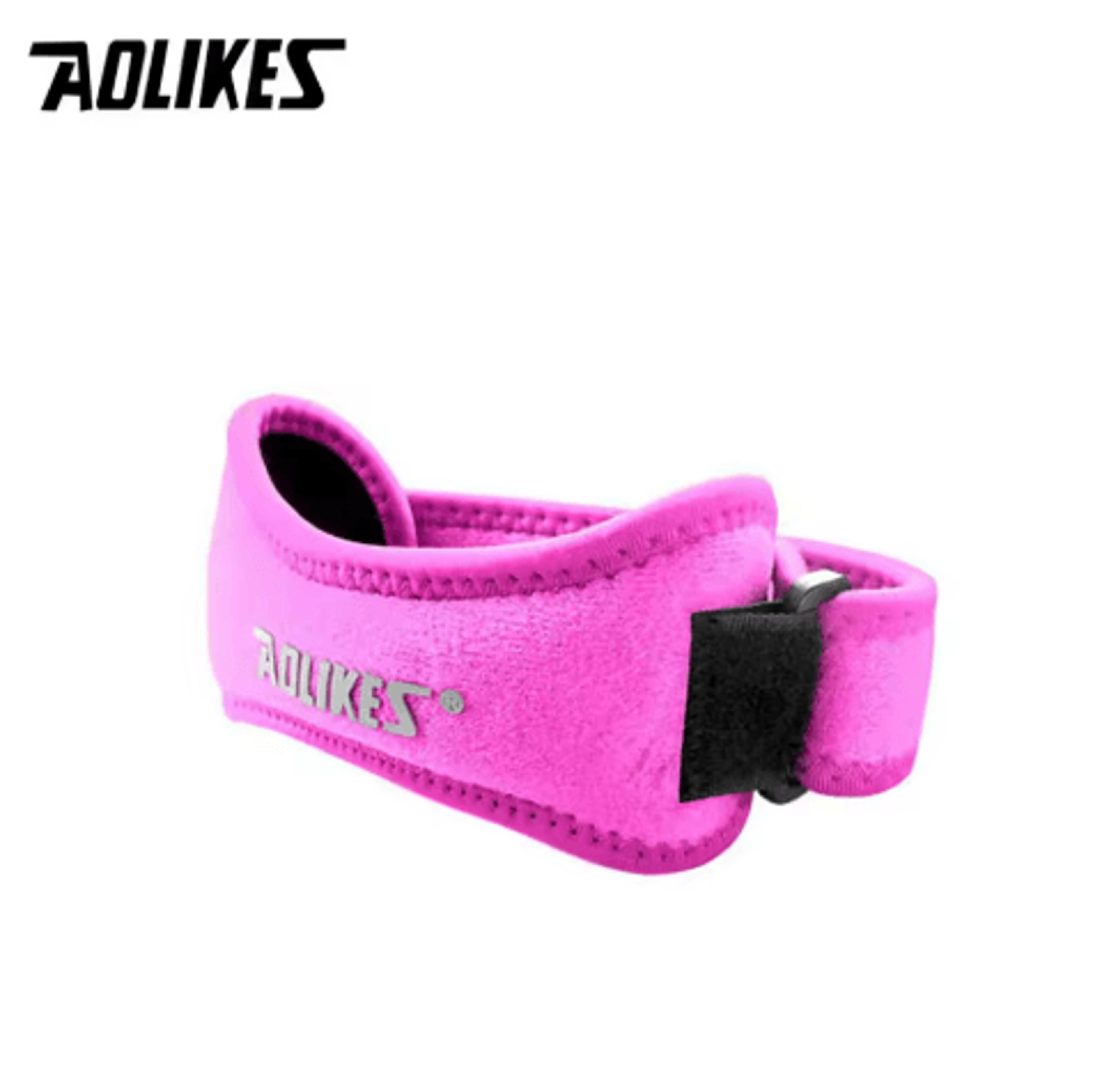AOLIKES Patellar Tendon Knee Strap  Adjustable Knee Support Brace With Shock Absorption For Basketb 7