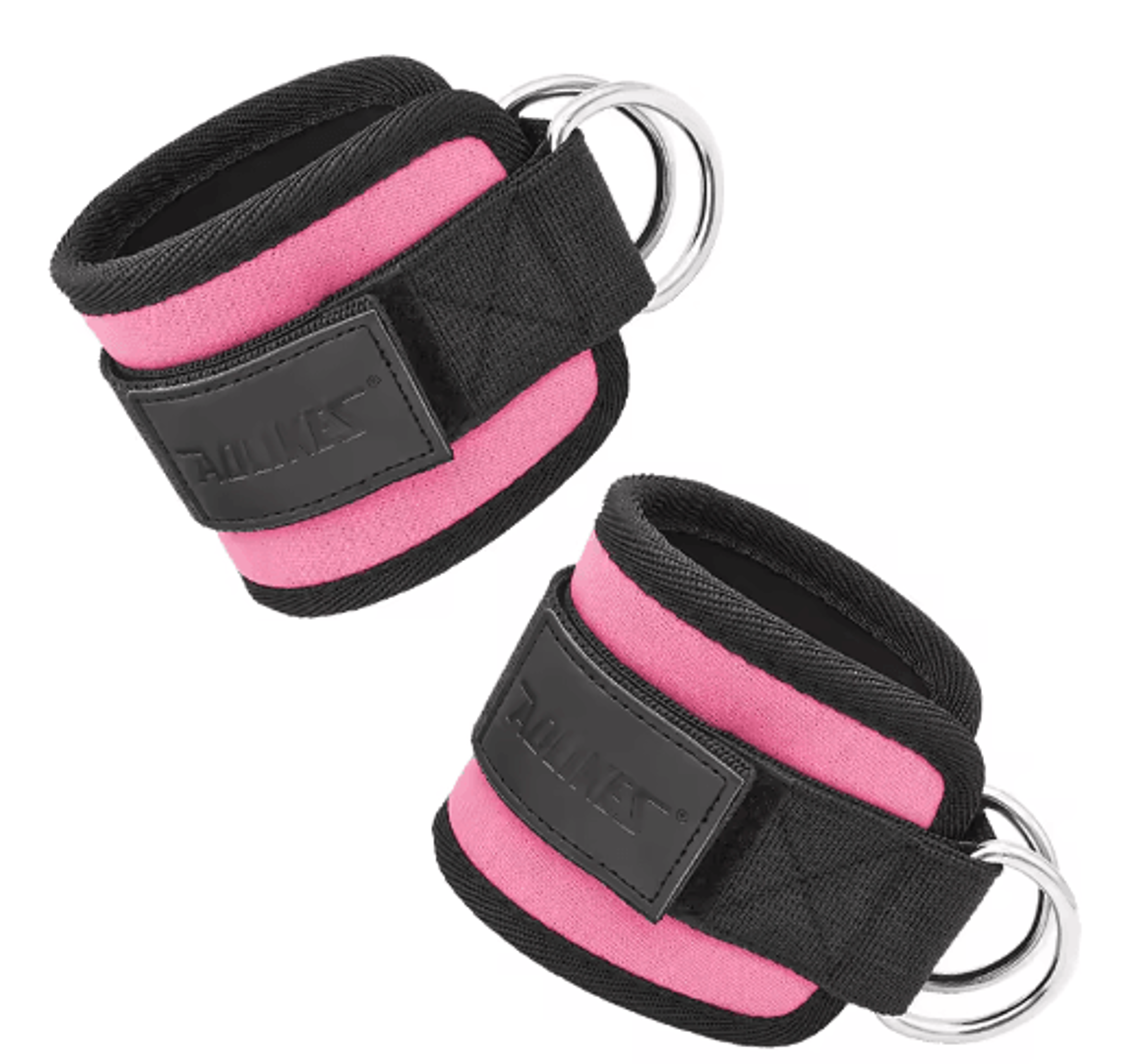 AOLIKES Cable Ankle Straps  Double DRing Ankle Cuffs For Gym Glute Leg  Strength Training 6