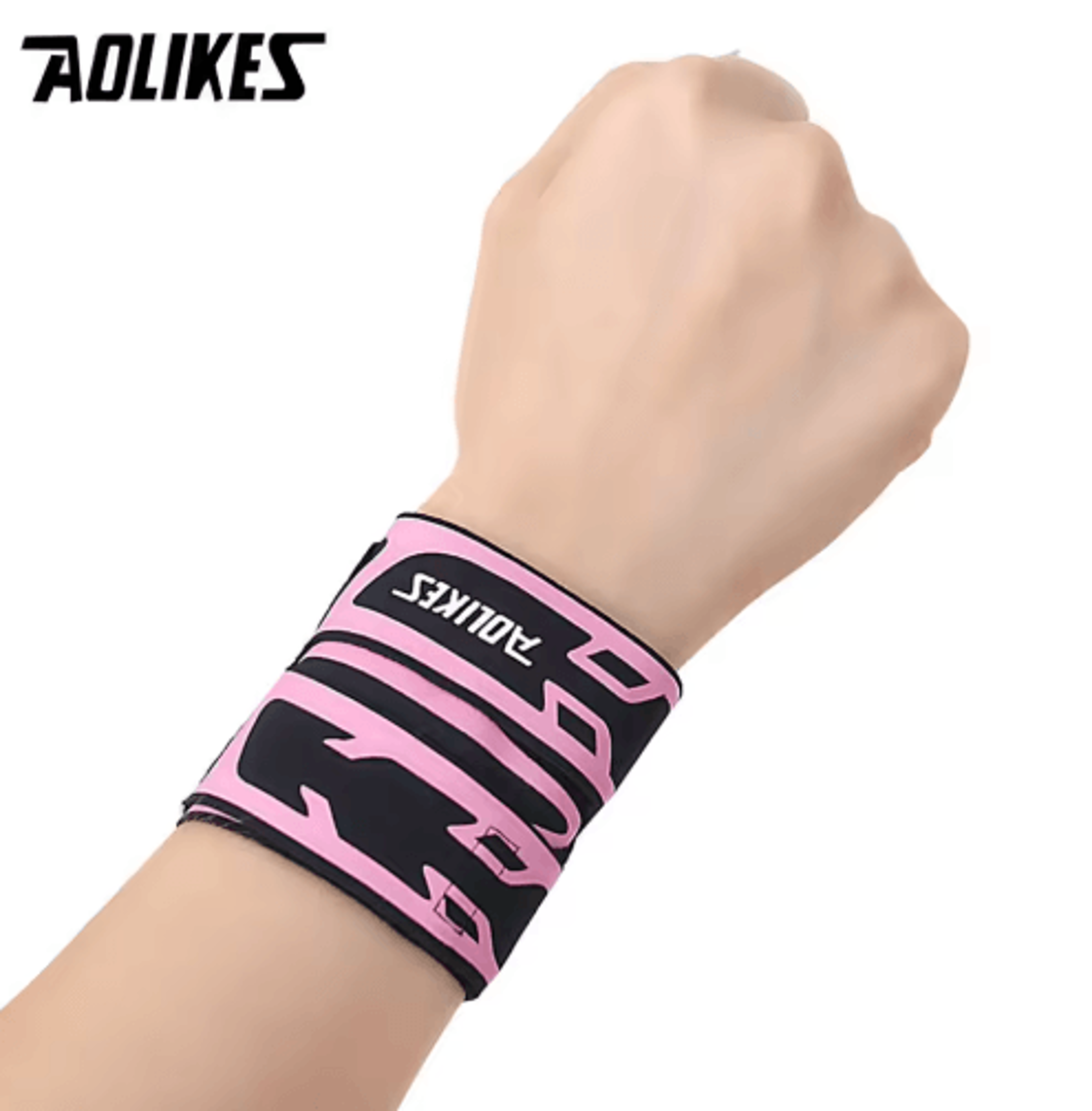 AOLIKES UltraThin Wrist Brace  Compression Wrist Support For Weightlifting Workouts  Everyday Stabi 2