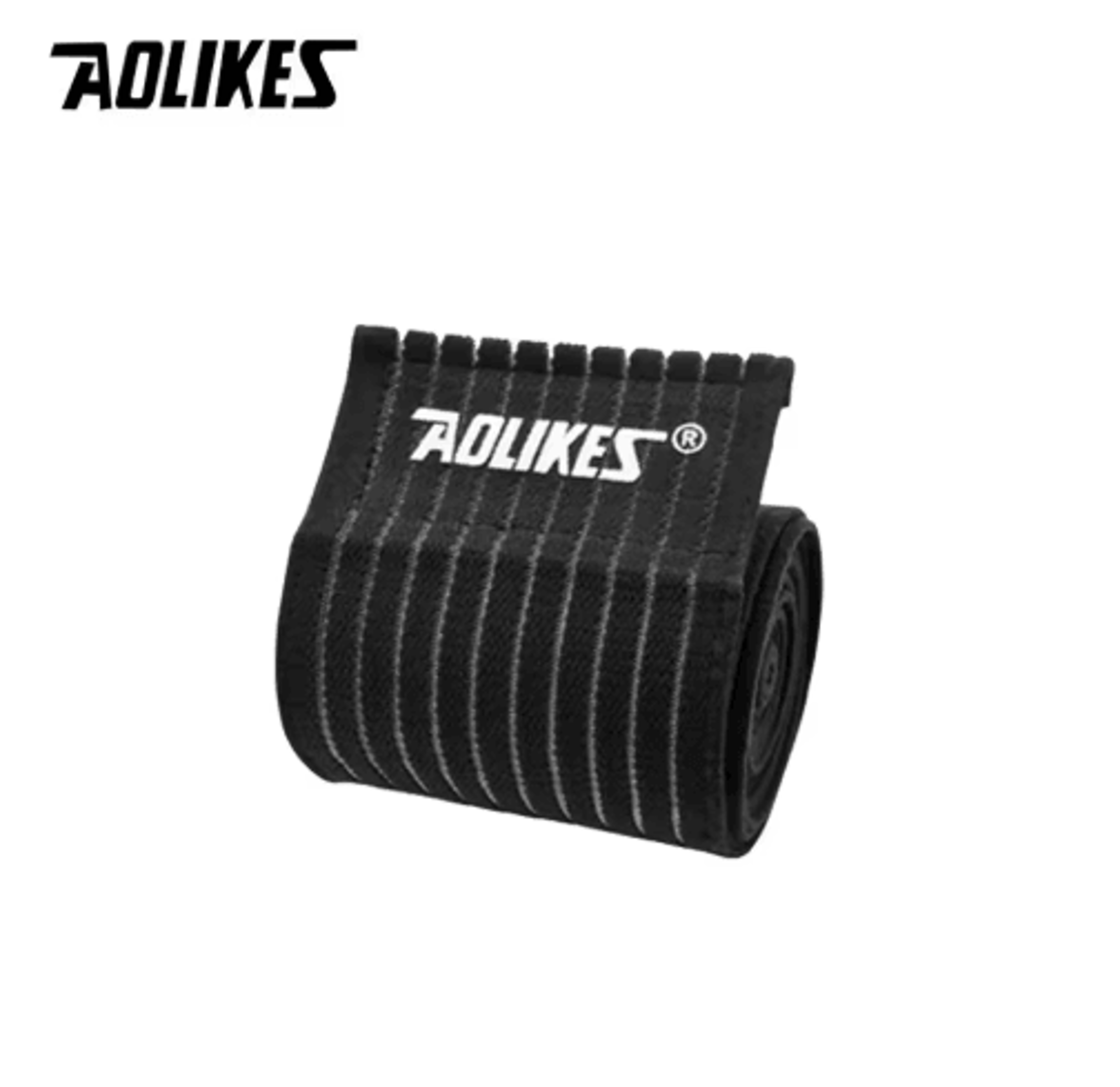 AOLIKES Elastic Compression Bandage  Adjustable Sports Compression Wrap For Knee Elbow Leg  Joint S 5