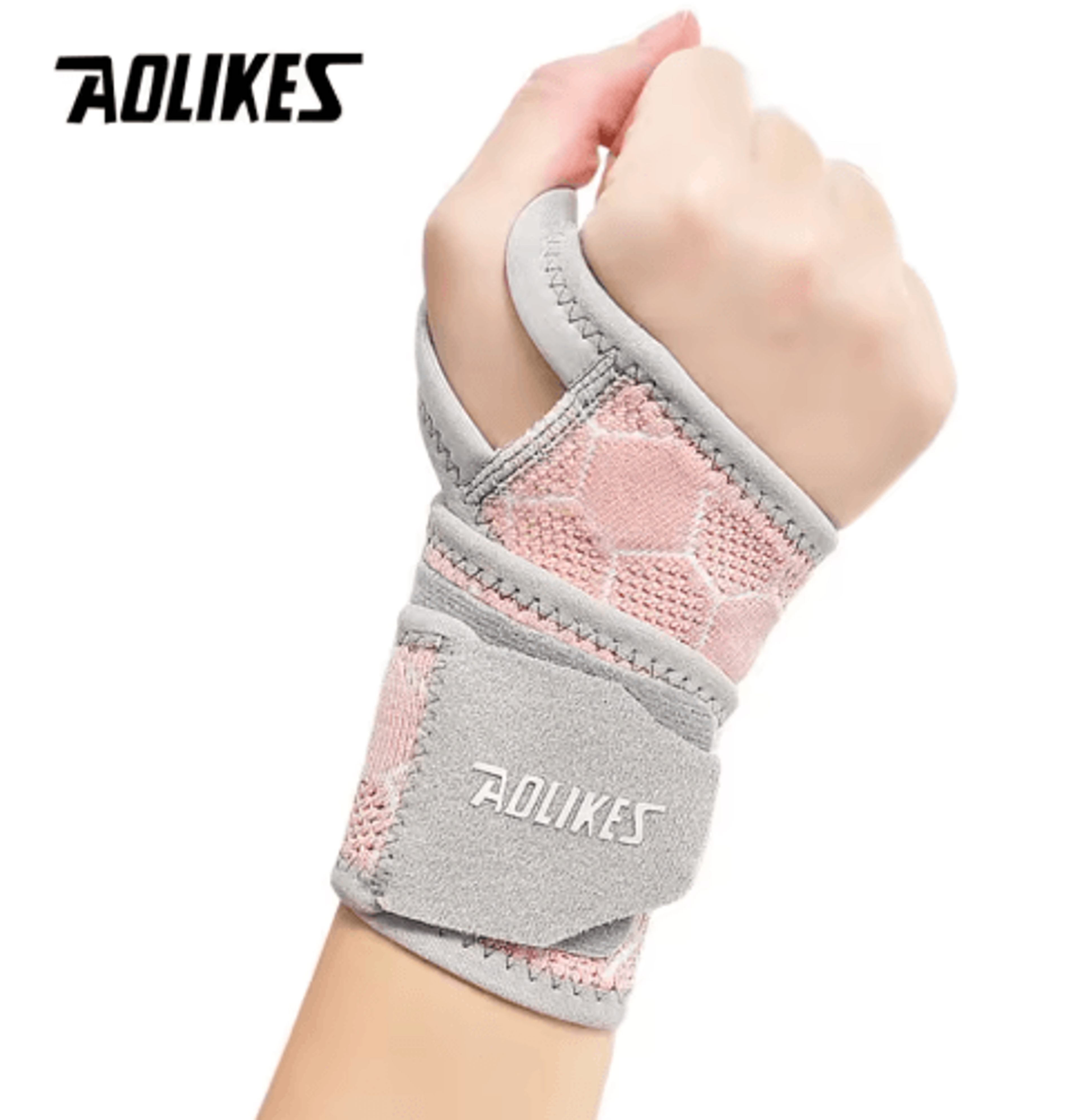 AOLIKES Compression Wrist Brace  Lightweight Wrist Support For Carpal Tunnel  Everyday Hand Stabili 2