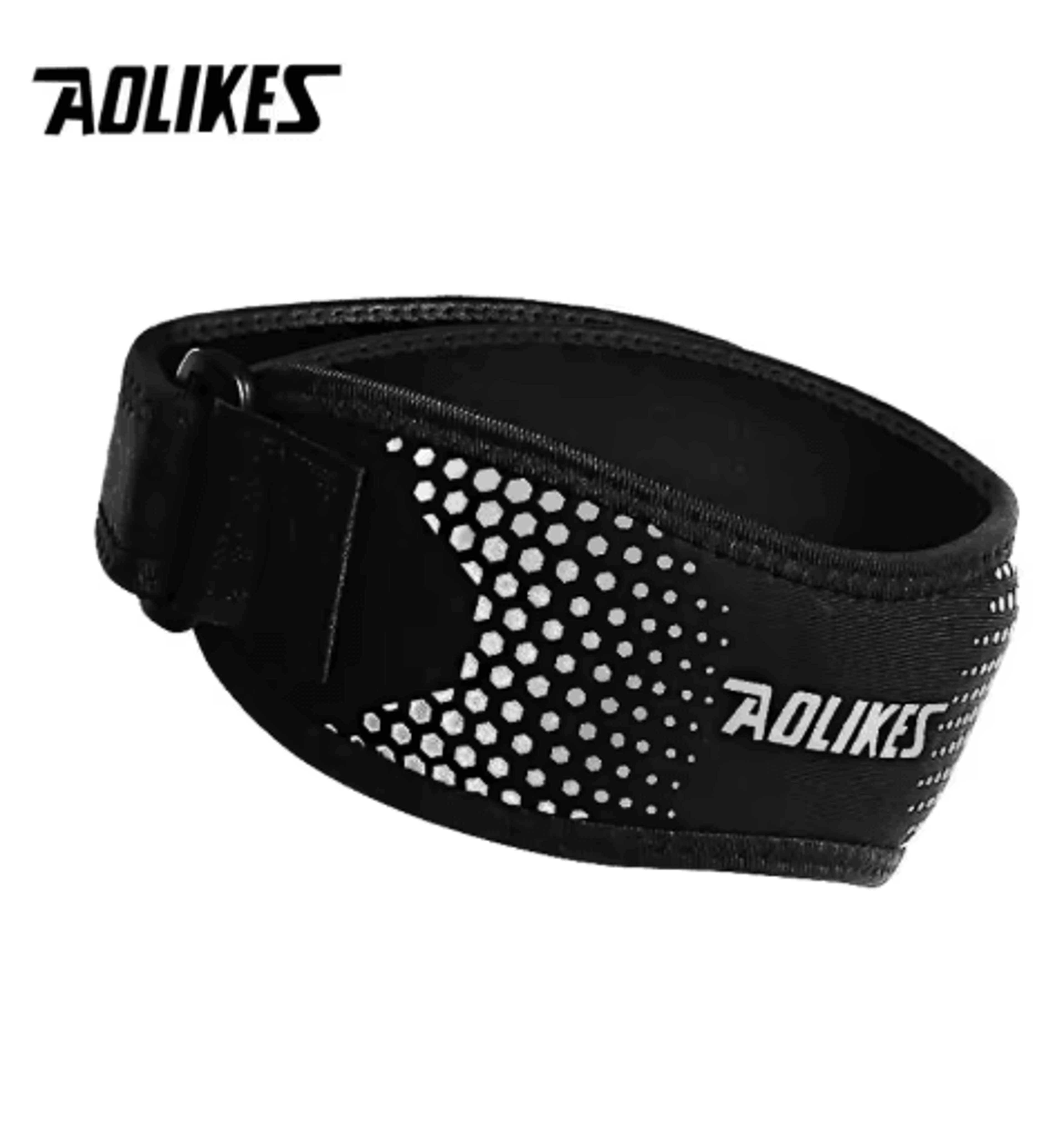 AOLIKES Patella Knee Support Strap  Adjustable Patellar Tendon Stabilizer For Basketball Running  S 8