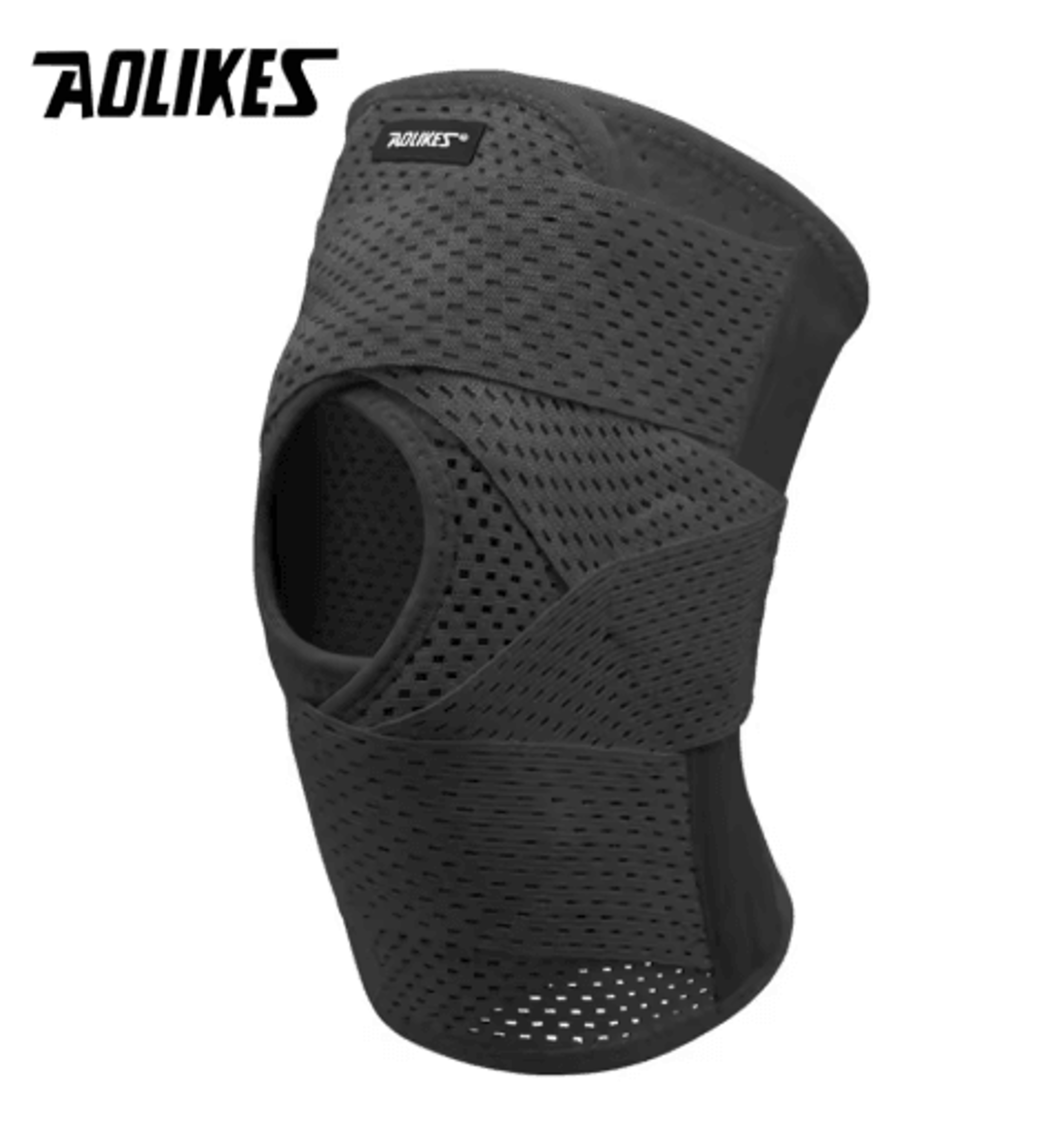 AOLIKES Knee Brace With Side Stabilizers  Knee Support Brace For Men  Women Everyday Stability  Act 2