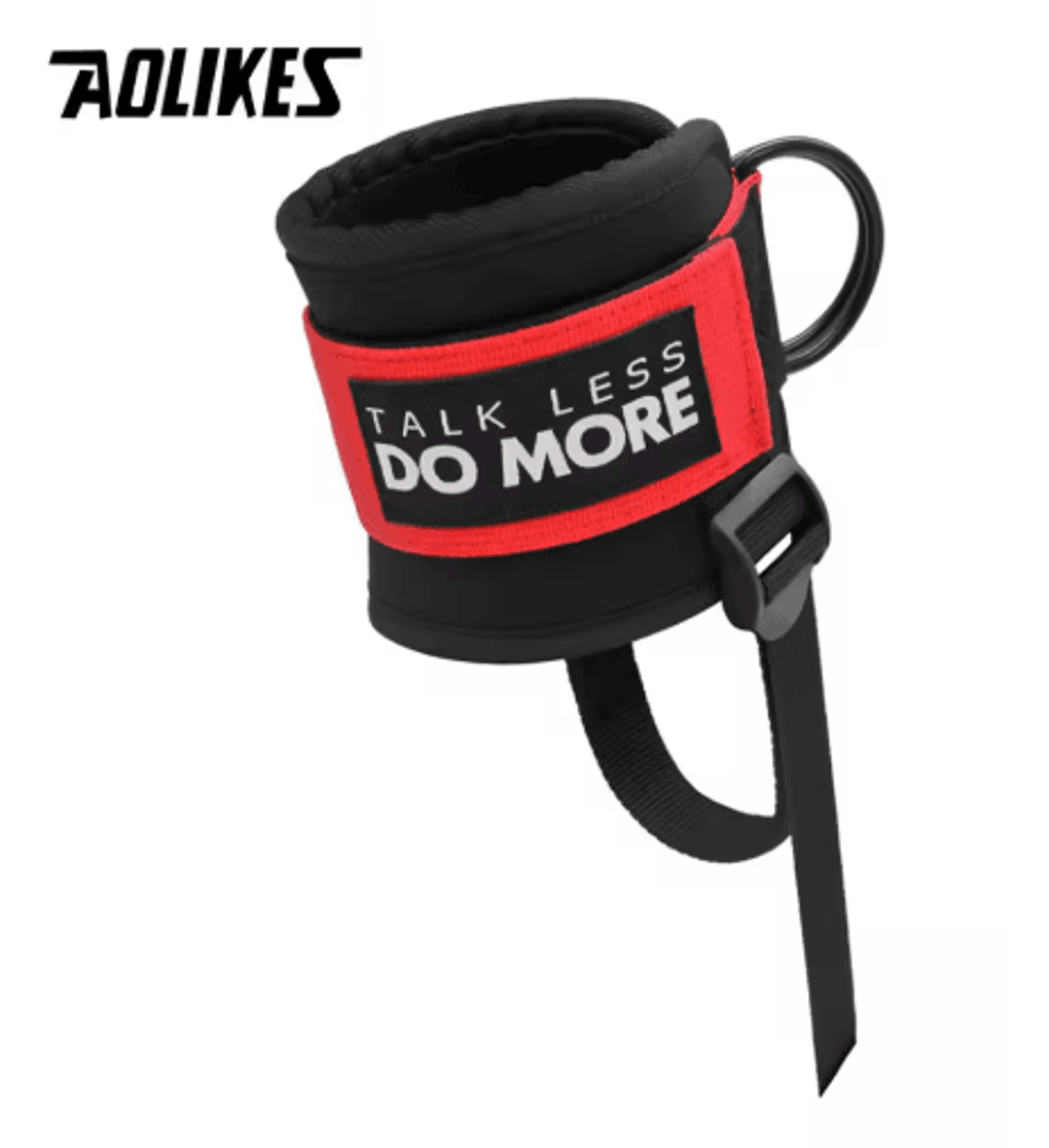 AOLIKES Adjustable Ankle Straps  Cable Machine Ankle Cuffs For Glute Training Weight Lifting  Gym W 3