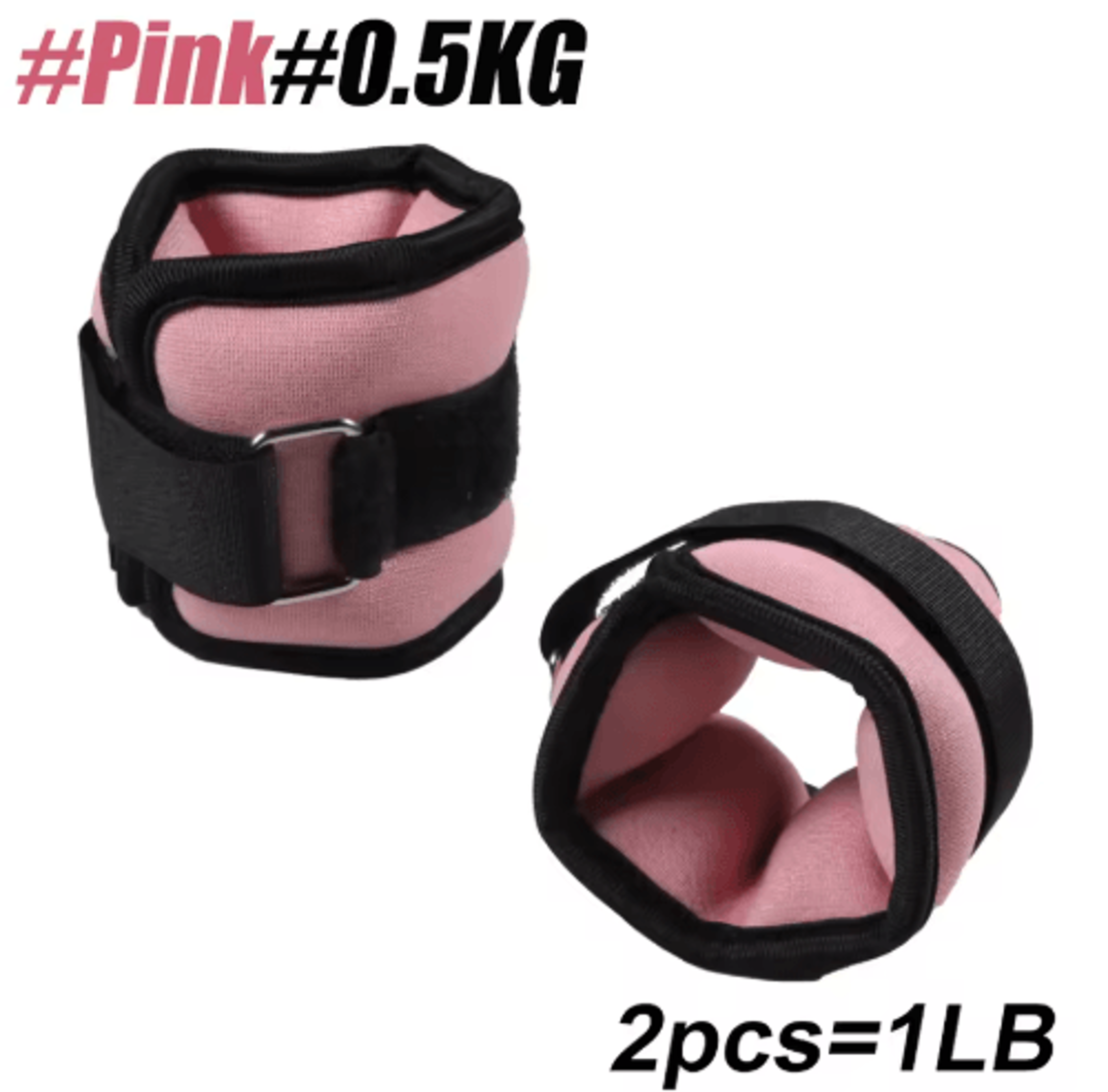 Adjustable Ankle  Wrist Weights 1 Pair  Neoprene Leg  Arm Weights For Running Yoga  Strength Traini 3