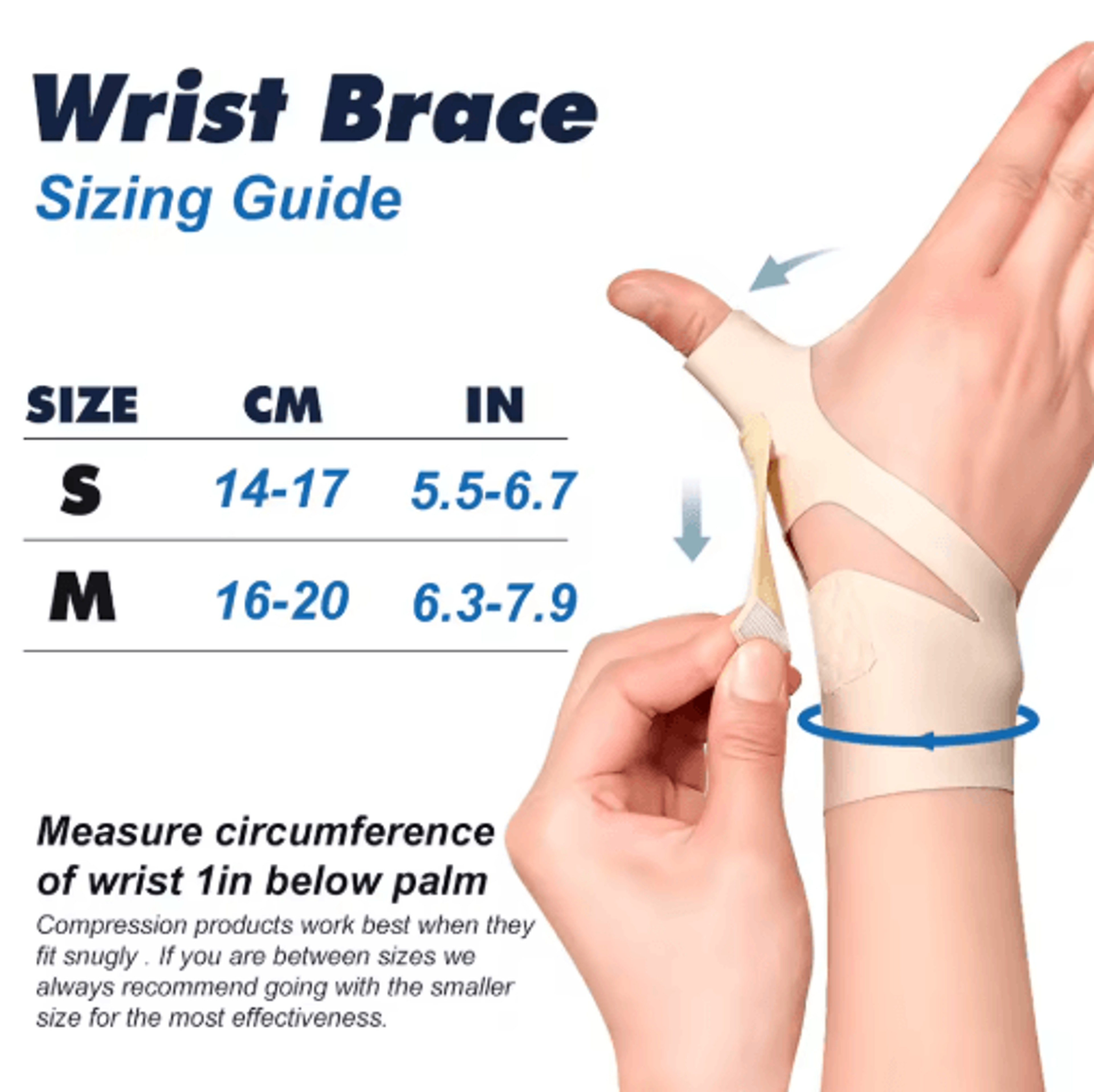 Adjustable Thumb Spica Brace  Thumb Support Splint For Arthritis Trigger Thumb  Everyday Stability 6