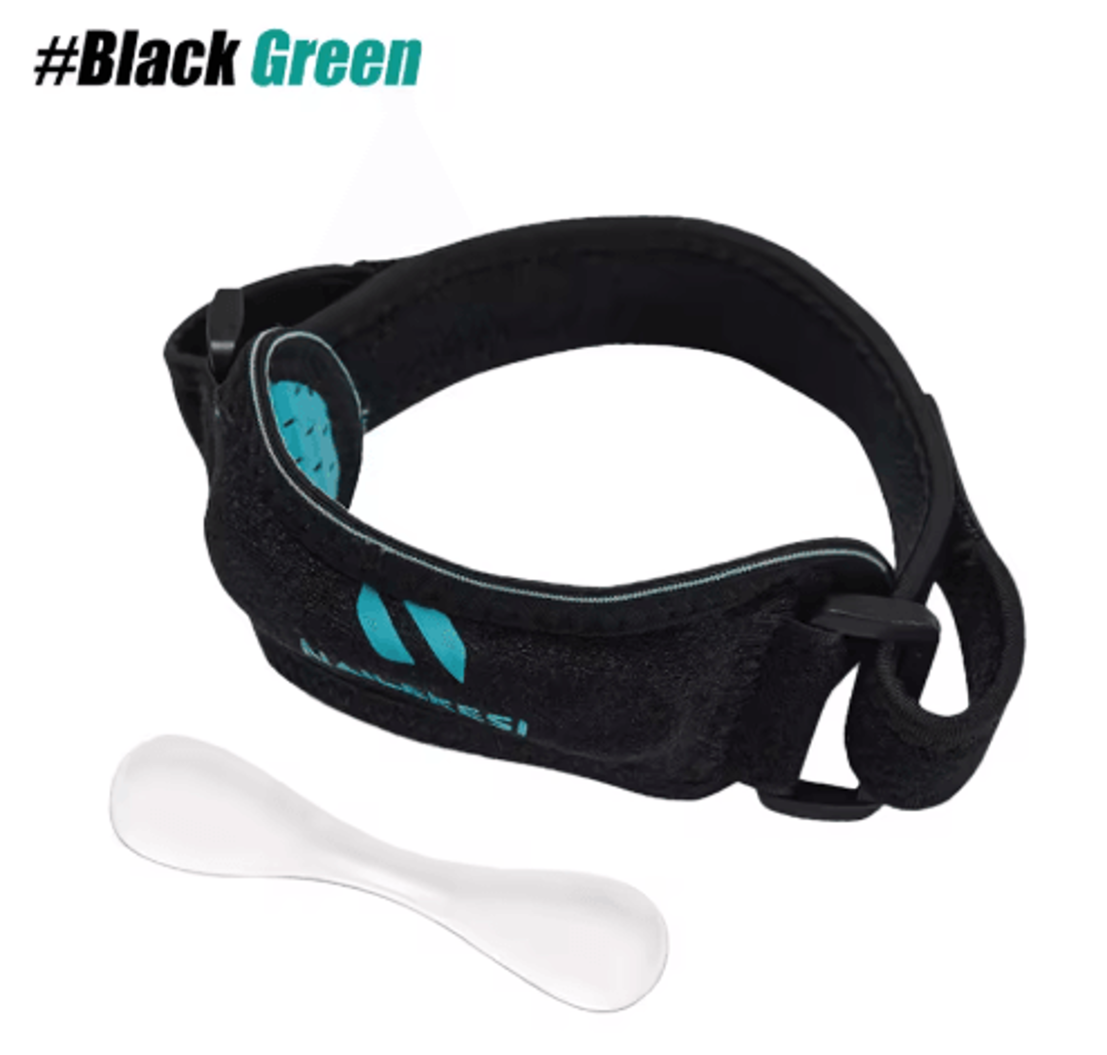Adjustable Patella Tendon Knee Strap  Knee Support Brace For Running Hiking Basketball  Sports 2