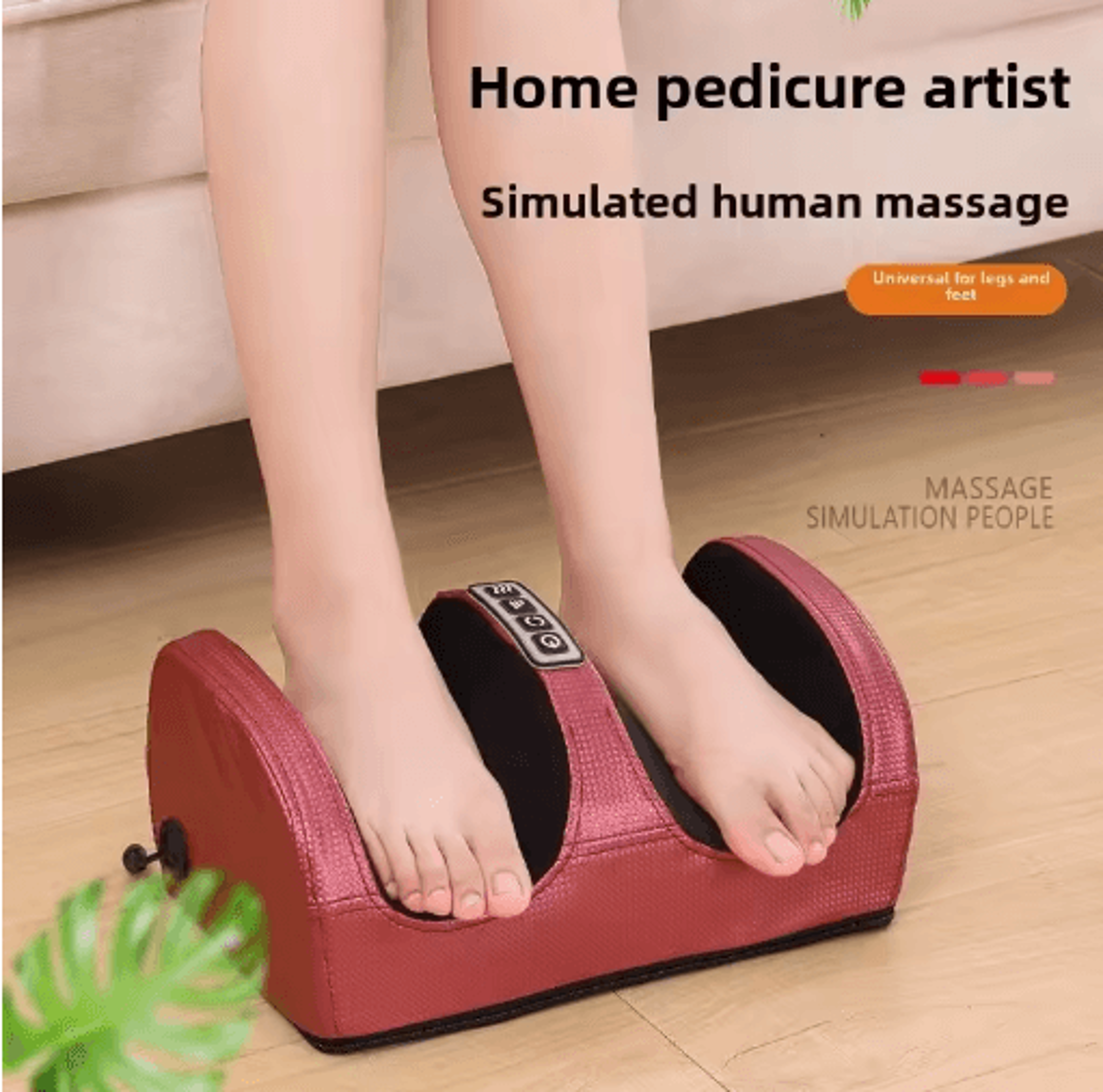 Heated Foot Massage Machine With Deep Kneading  Constant Temperature Foot Calf  Arm Massager 7