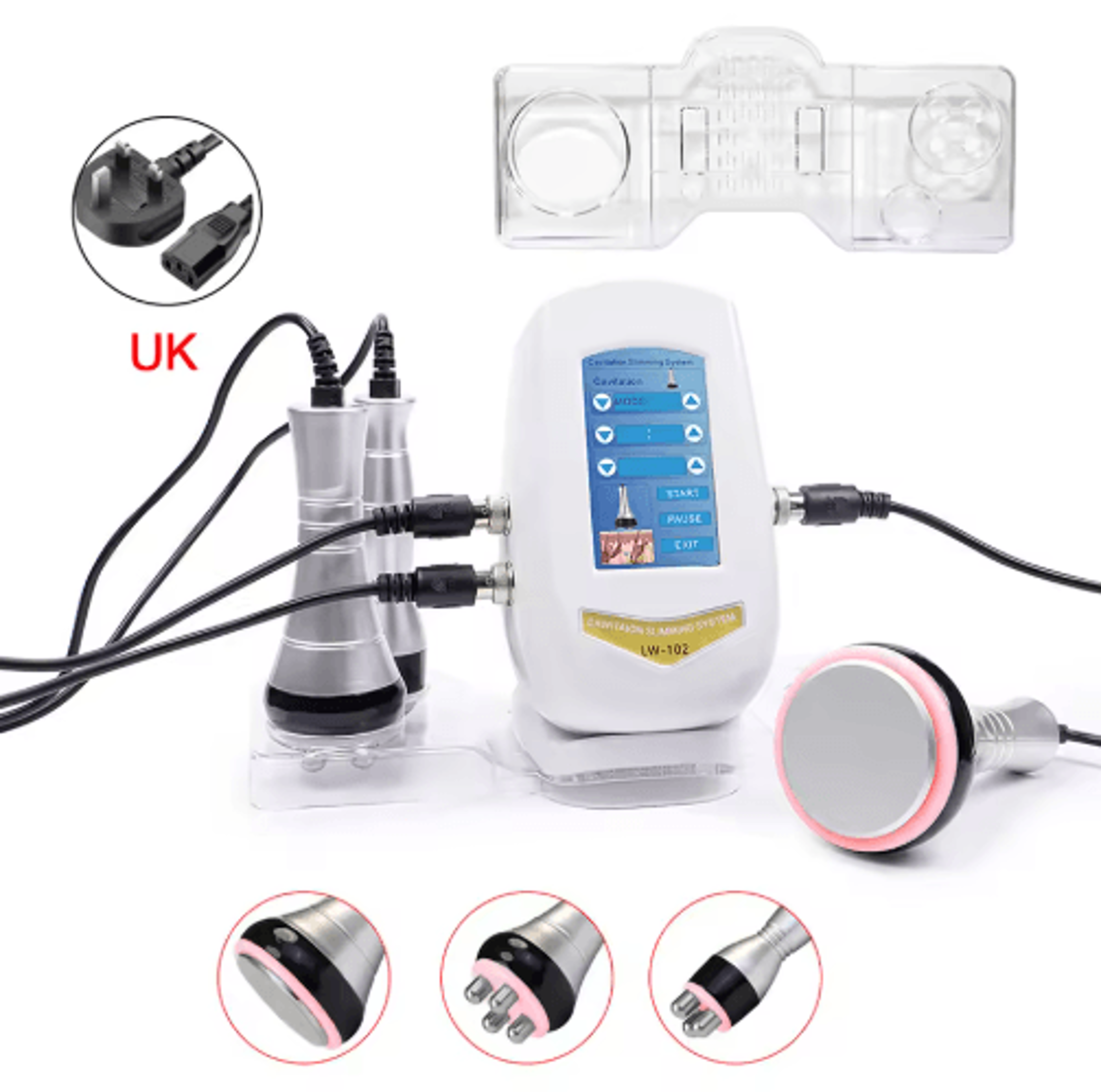 BEEMY Ultrasonic Cavitation RF Body  Facial Beauty Device For Skin Tightening 2
