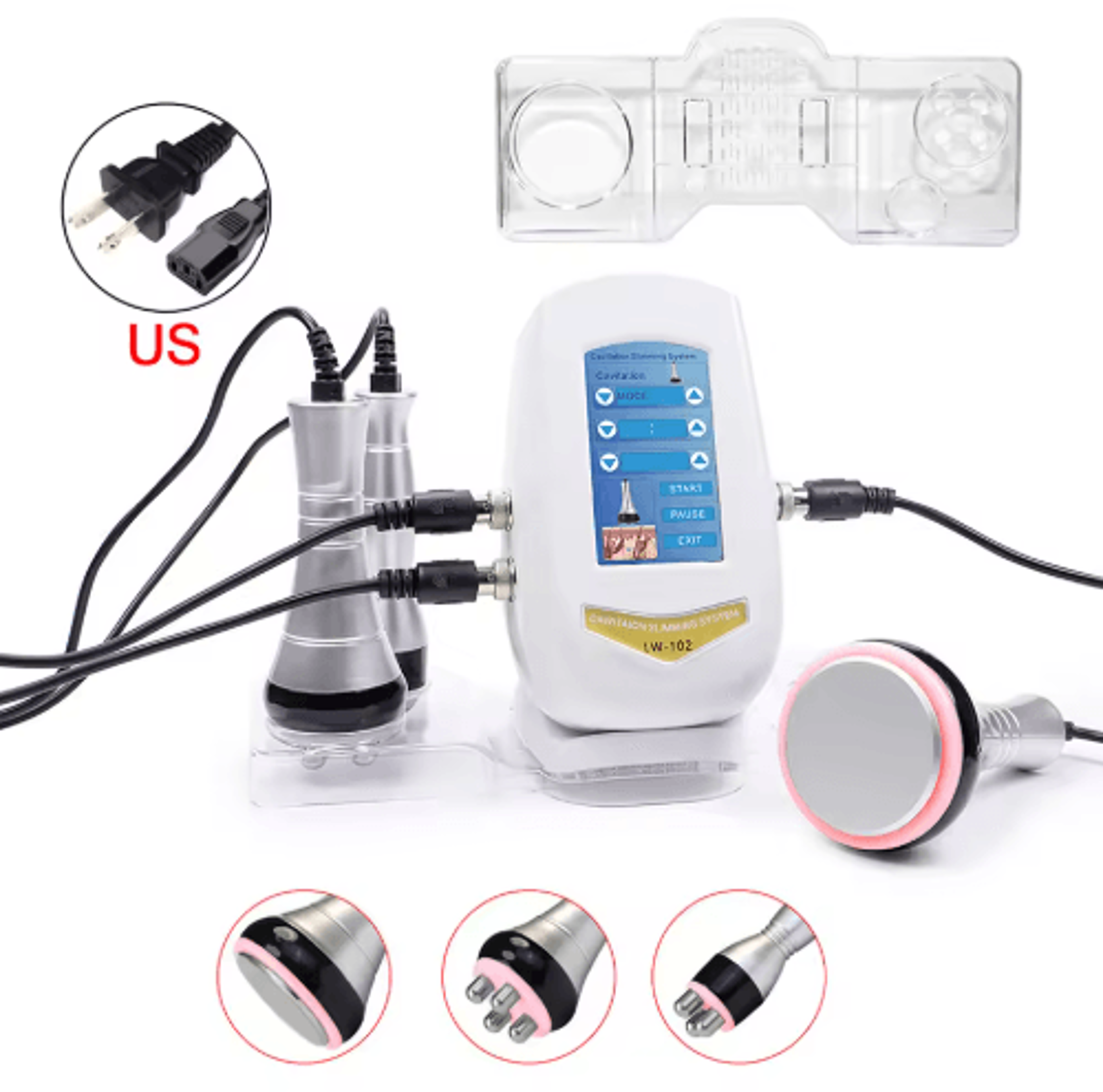 BEEMY Ultrasonic Cavitation RF Body  Facial Beauty Device For Skin Tightening 4