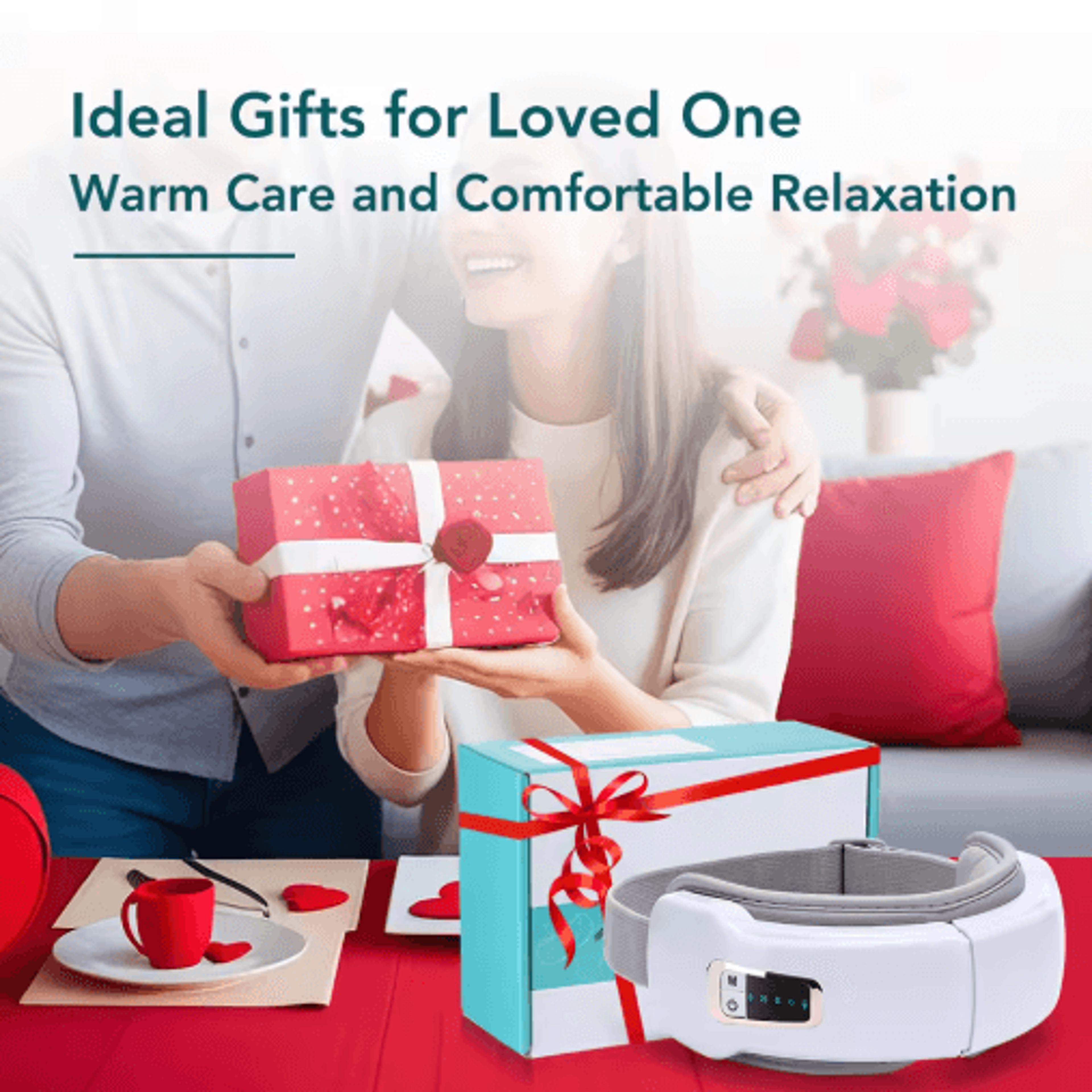 Smart Electric Eye Massager With Heat Air Compression Vibration  Bluetooth Music 2