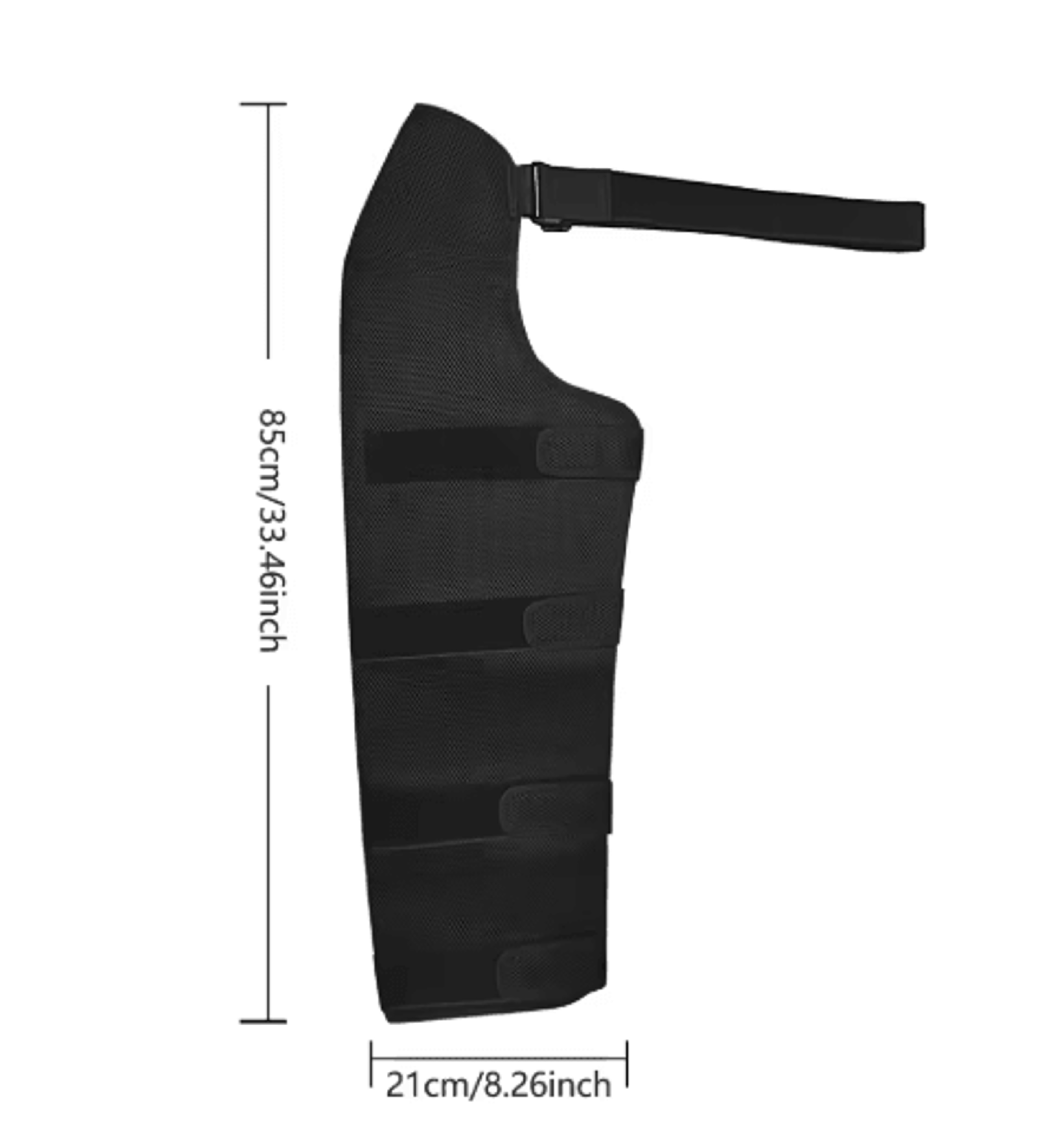 Long Electric Heated Leg Wrap With Vibration  Hip Thigh Knee  Calf Heating Pad 3