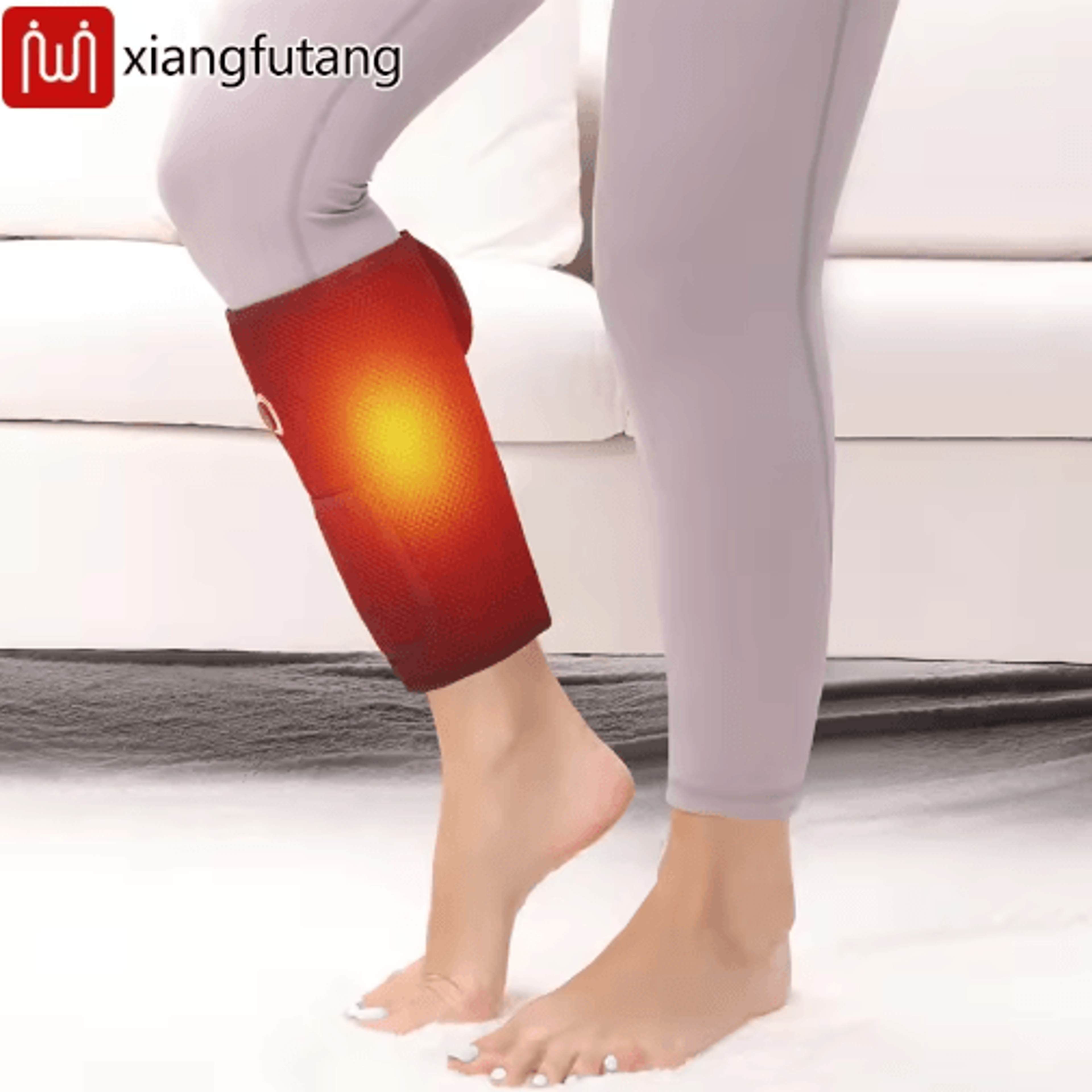 Electric Heated Calf Wrap With Vibration  3Mode Heating Leg  Arm Massager For Muscle Relaxation 6