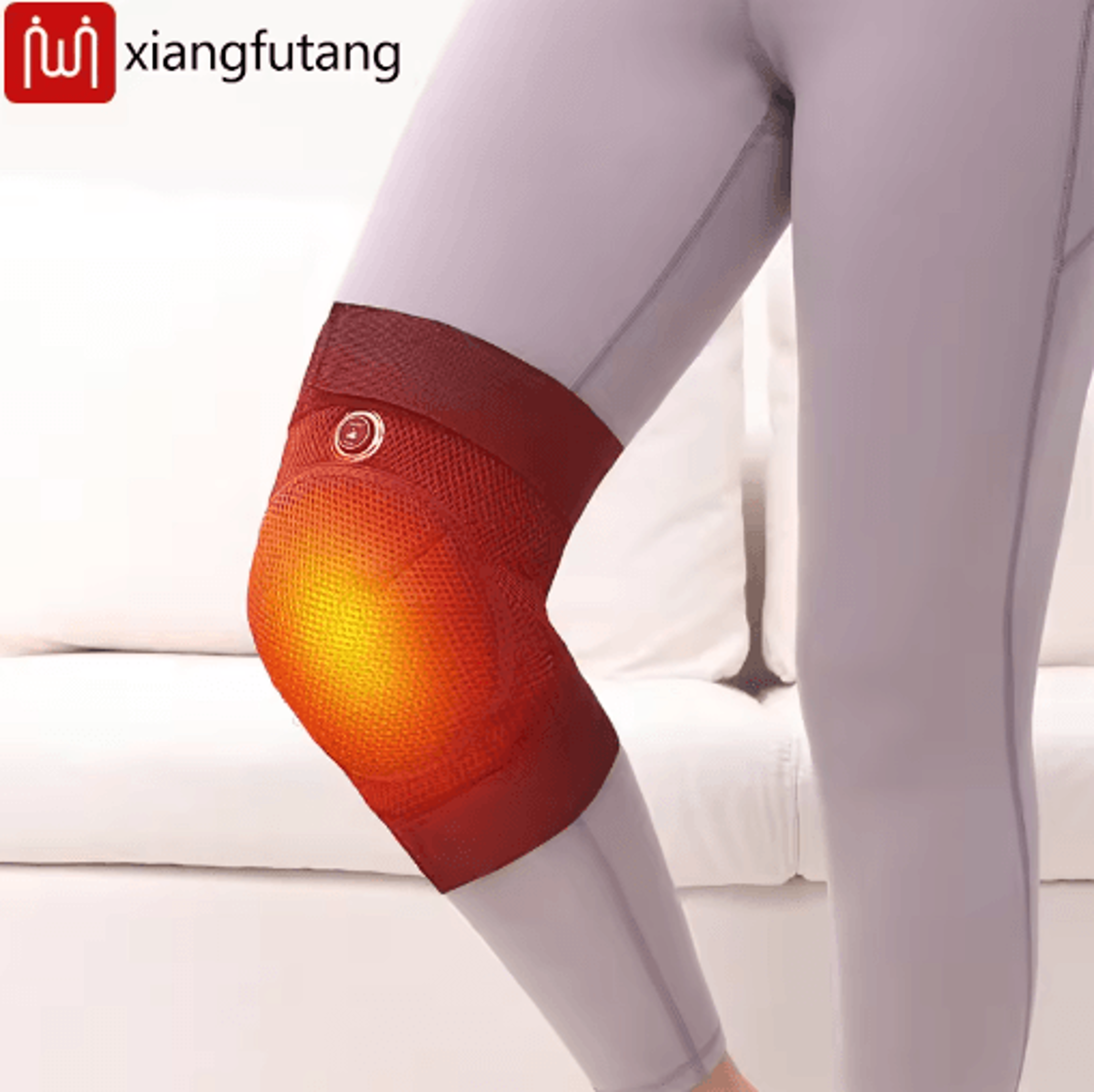 Electric Knee Massager With Heat  Vibration  Adjustable Heated Knee Support Brace For Everyday Comf 5