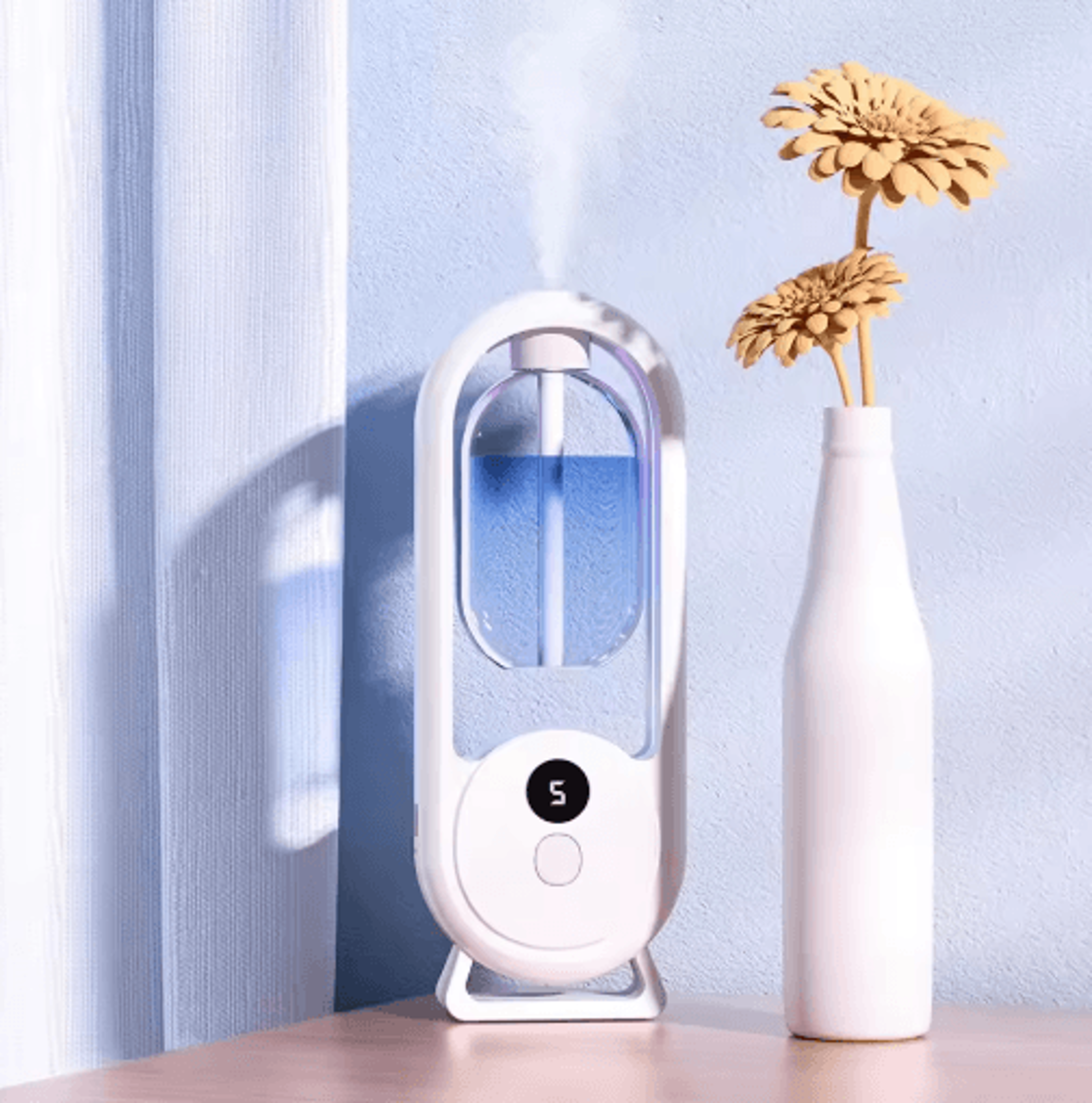 Rechargeable Essential Oil Aroma Diffuser  5Mode Timed Aromatherapy Machine For Home  Office 4