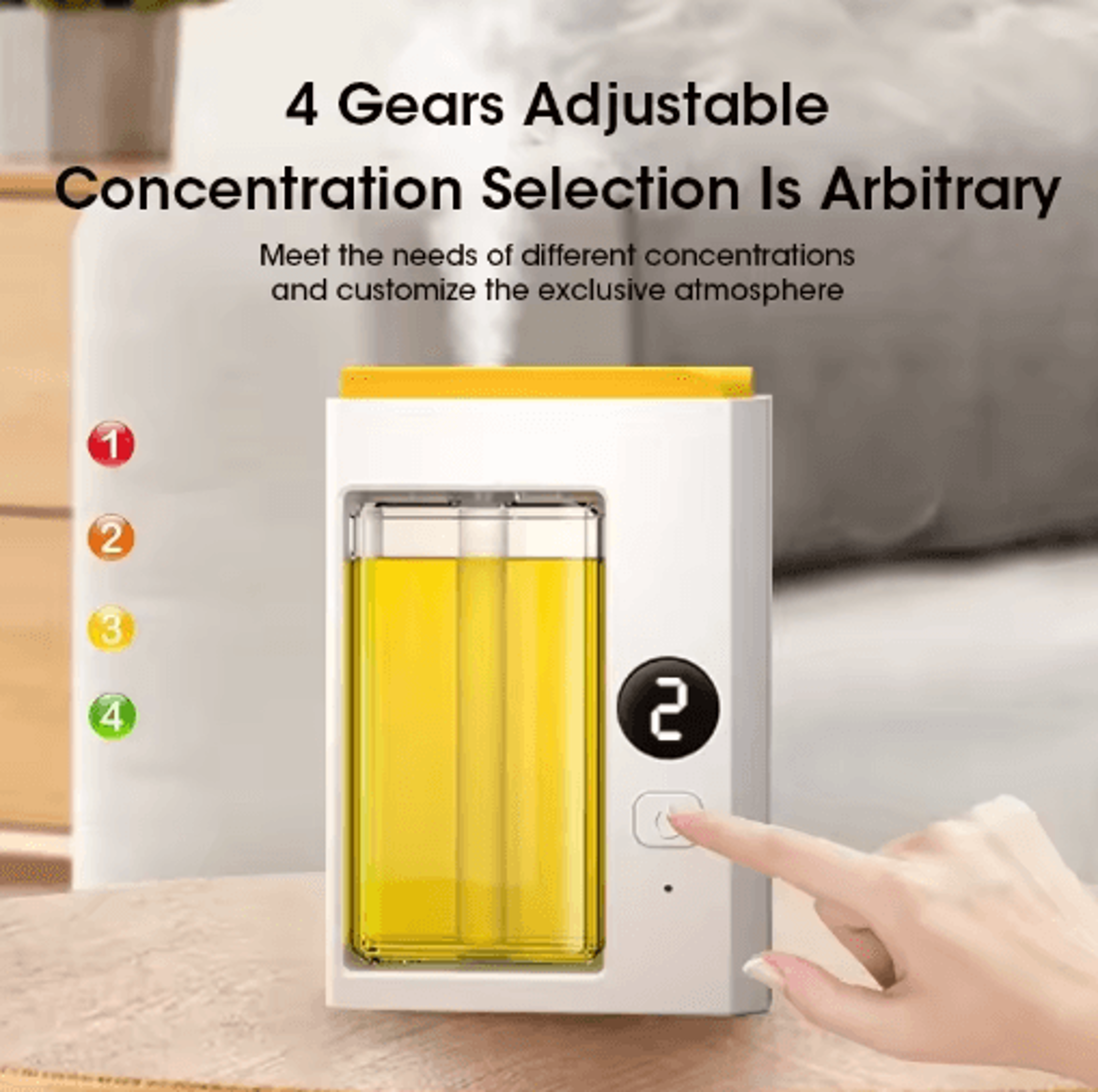USB Automatic Fragrance Diffuser  Desktop Aromatherapy Atomizer  Portable Humidifier 5