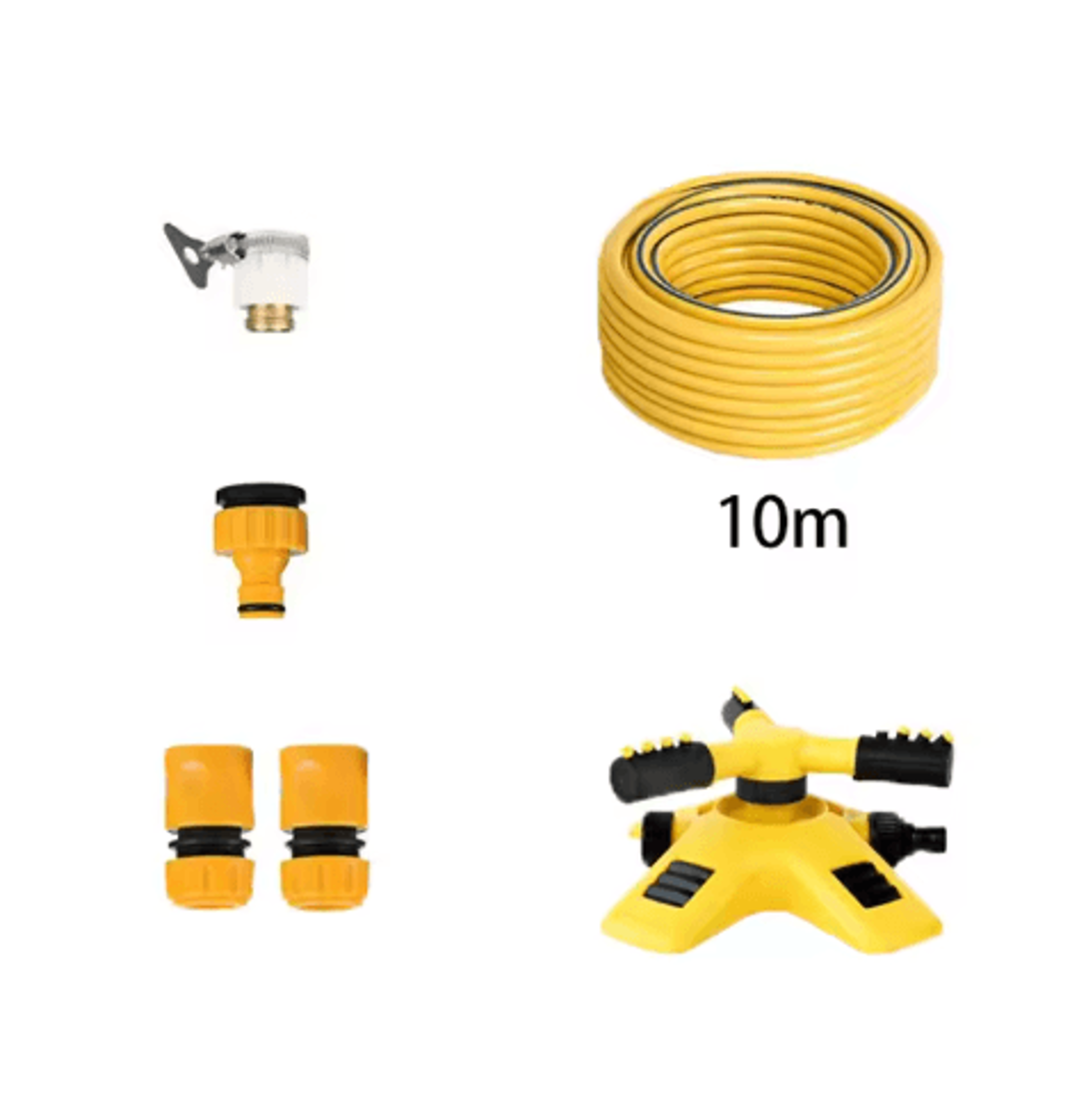 360 Automatic Rotating Garden Sprinkler  Large Area Lawn  Yard Irrigation Watering System 2