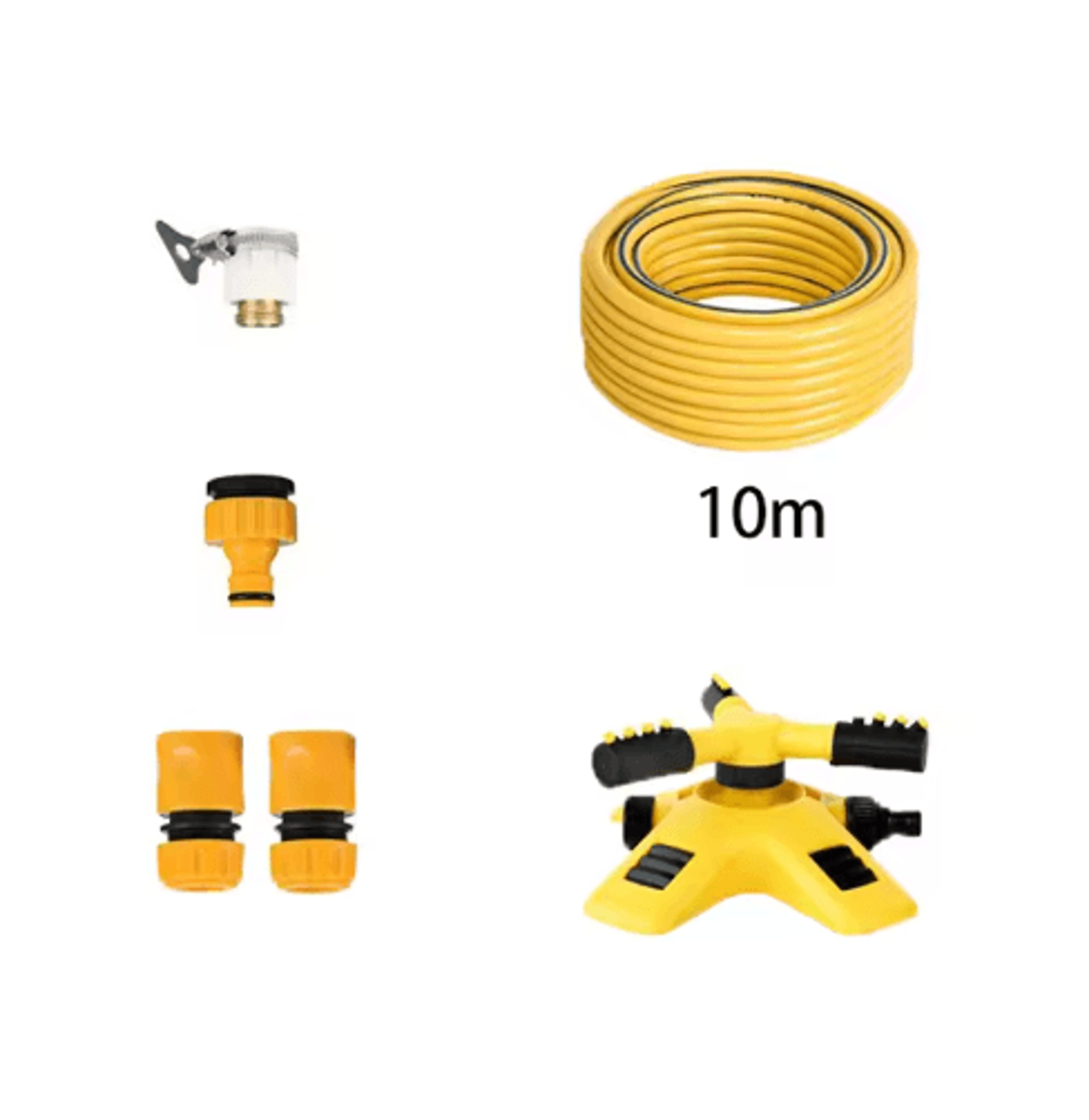 360 Automatic Rotating Garden Sprinkler  Large Area Lawn  Yard Irrigation Watering System 3