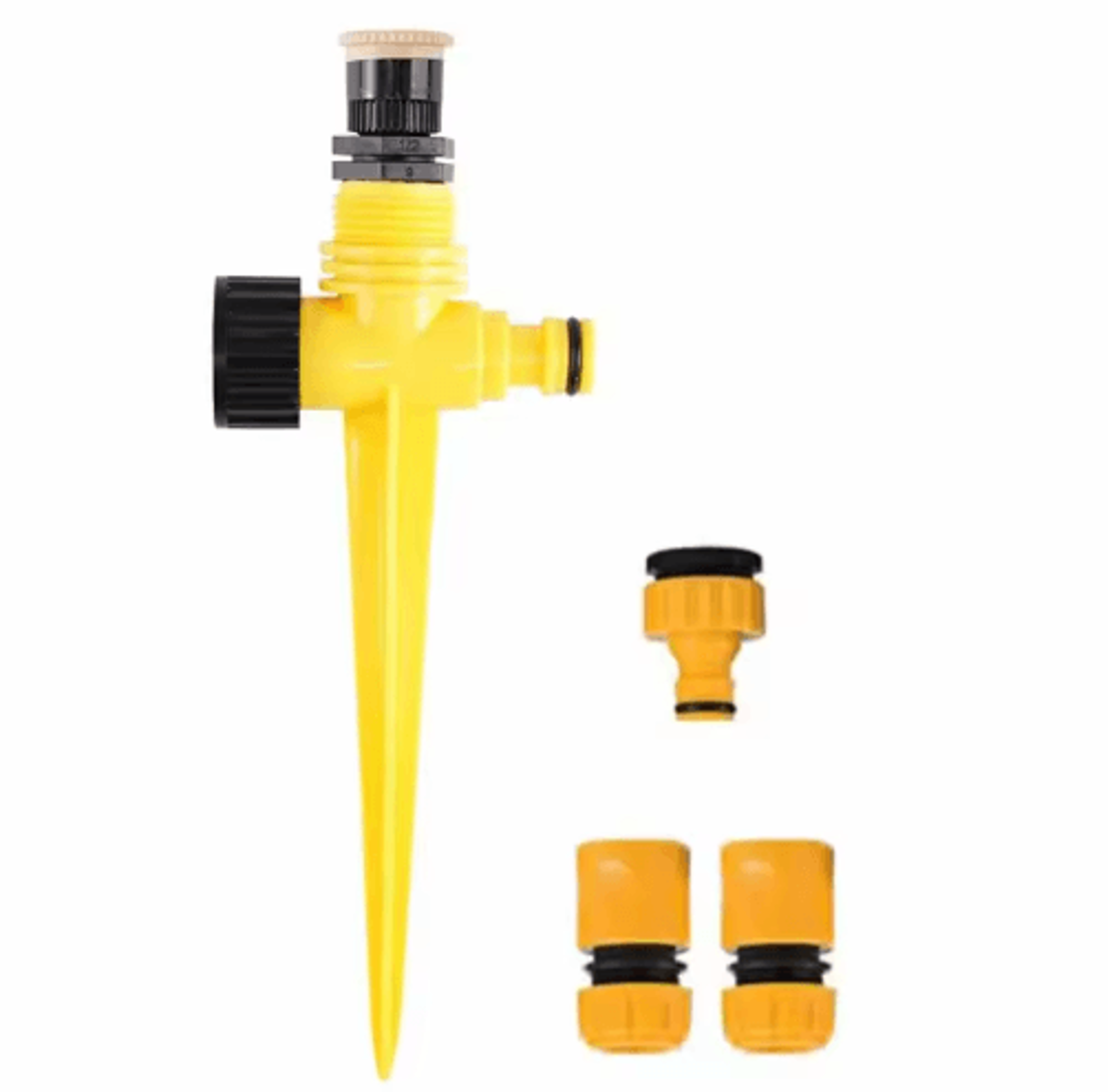 360 Automatic Rotating Garden Sprinkler  Large Area Lawn Irrigation Water Sprinkler Nozzle 4
