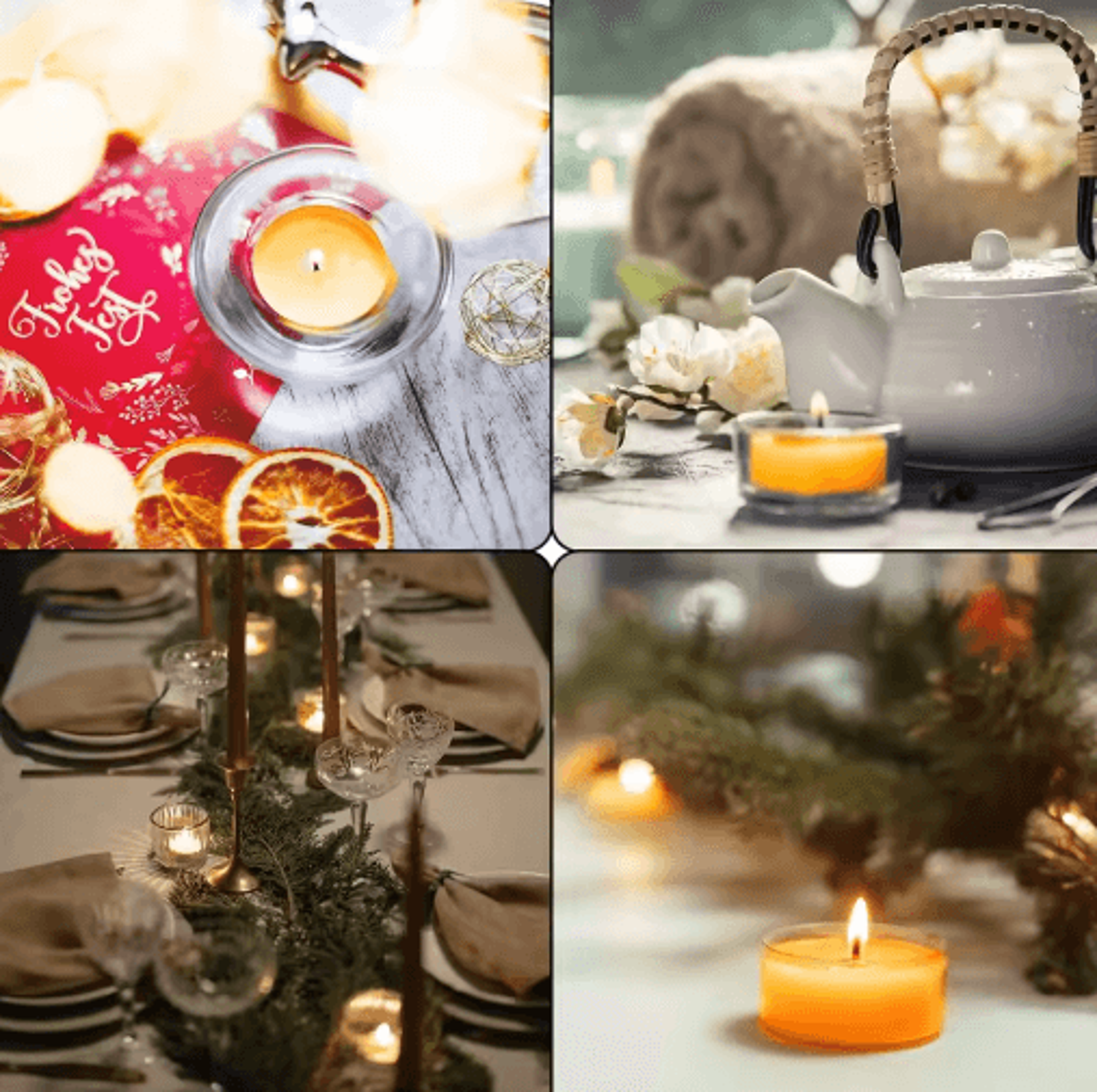 612 Pack Natural Beeswax Tealight Candles  Honey Scented Prayer  Decorative Candles 6