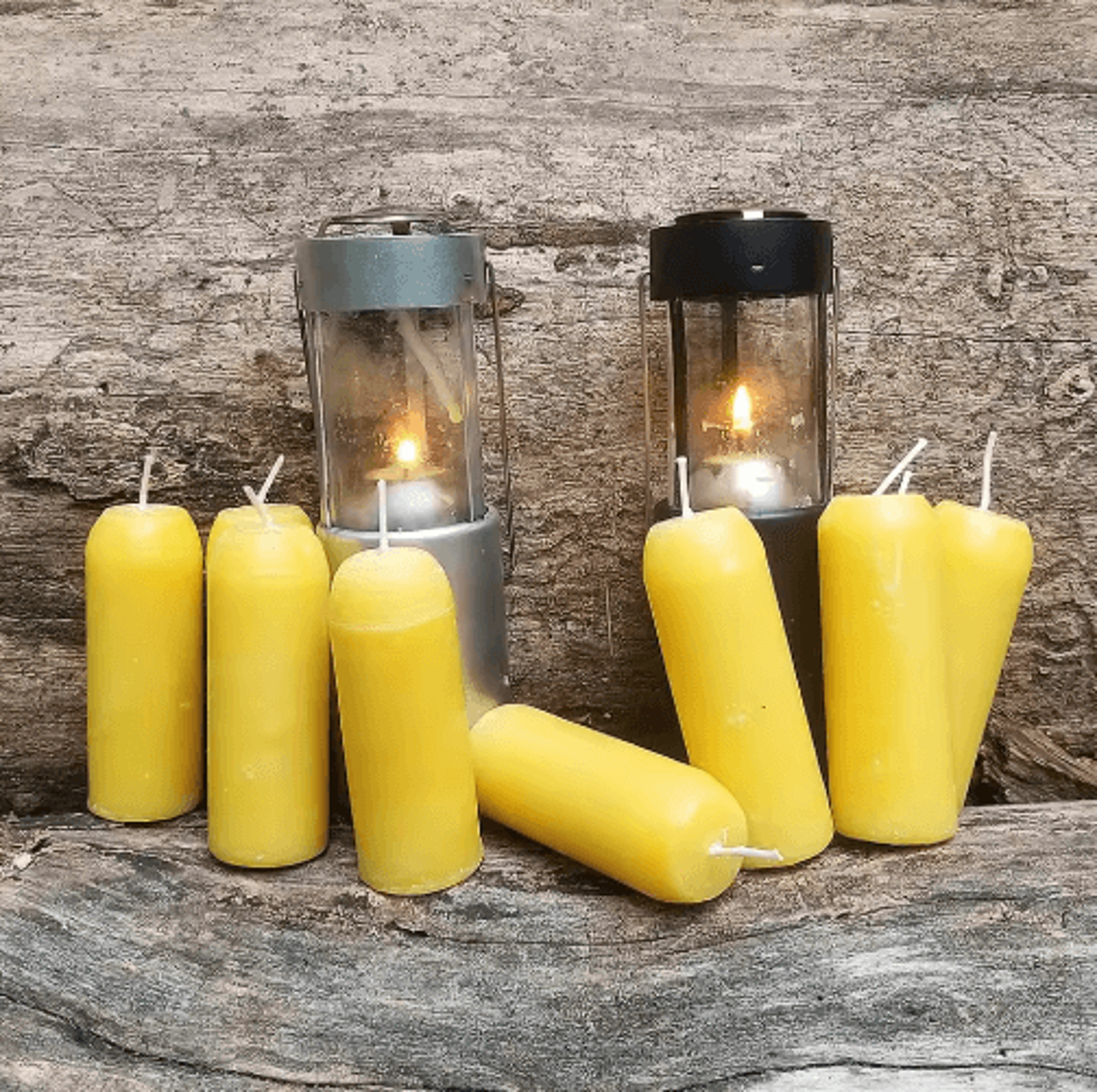 612 Pack Natural Beeswax Tealight Candles  Honey Scented Prayer  Decorative Candles 0