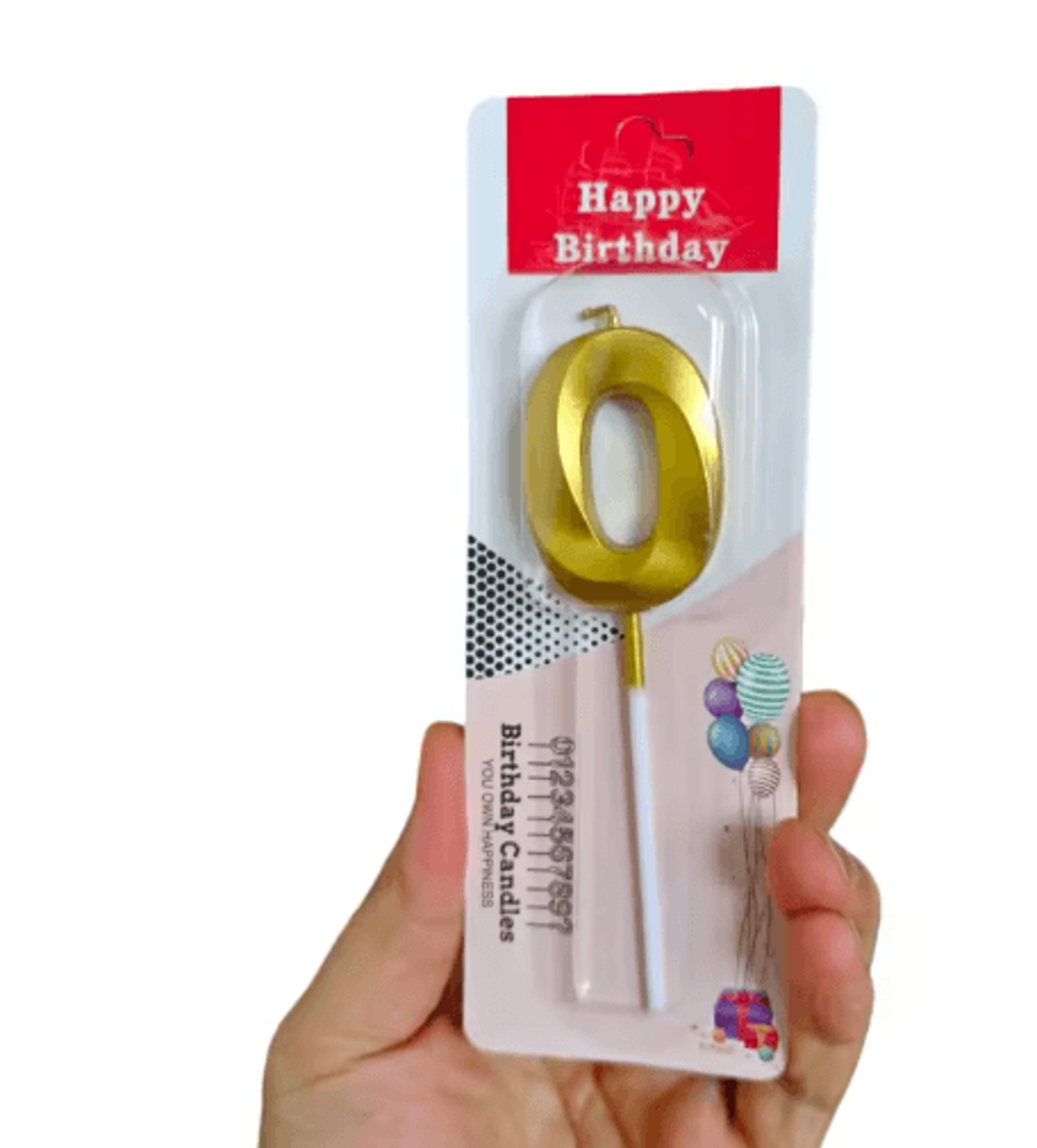 3D Gold Diamond Number Birthday Candles 09  Large Smokeless Cake Toppers For Birthdays  Anniversari 4