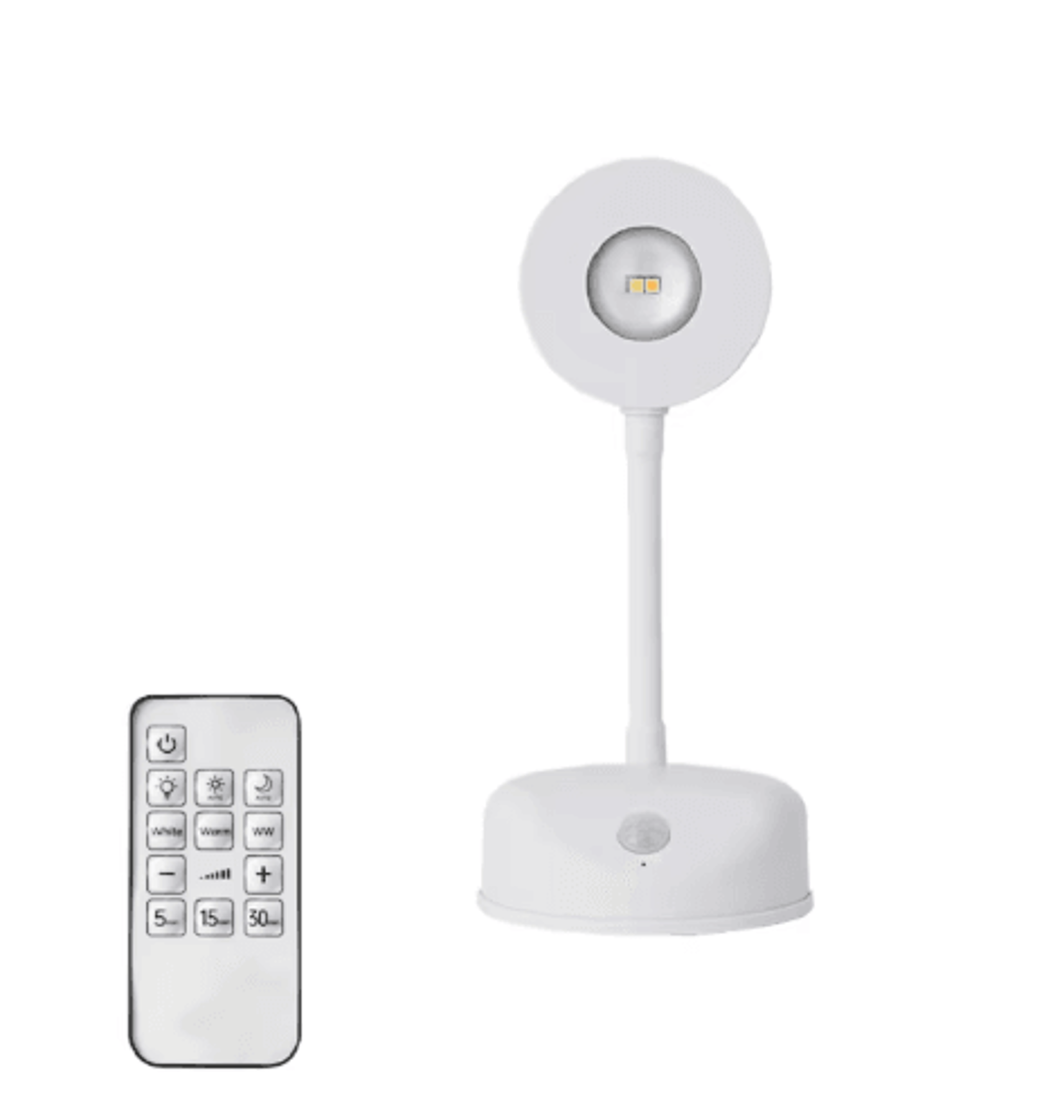 PZSUNLY USB Rechargeable Motion Sensor LED Wall Light  Wireless Dimmable Spotlight For Paintings  P 2