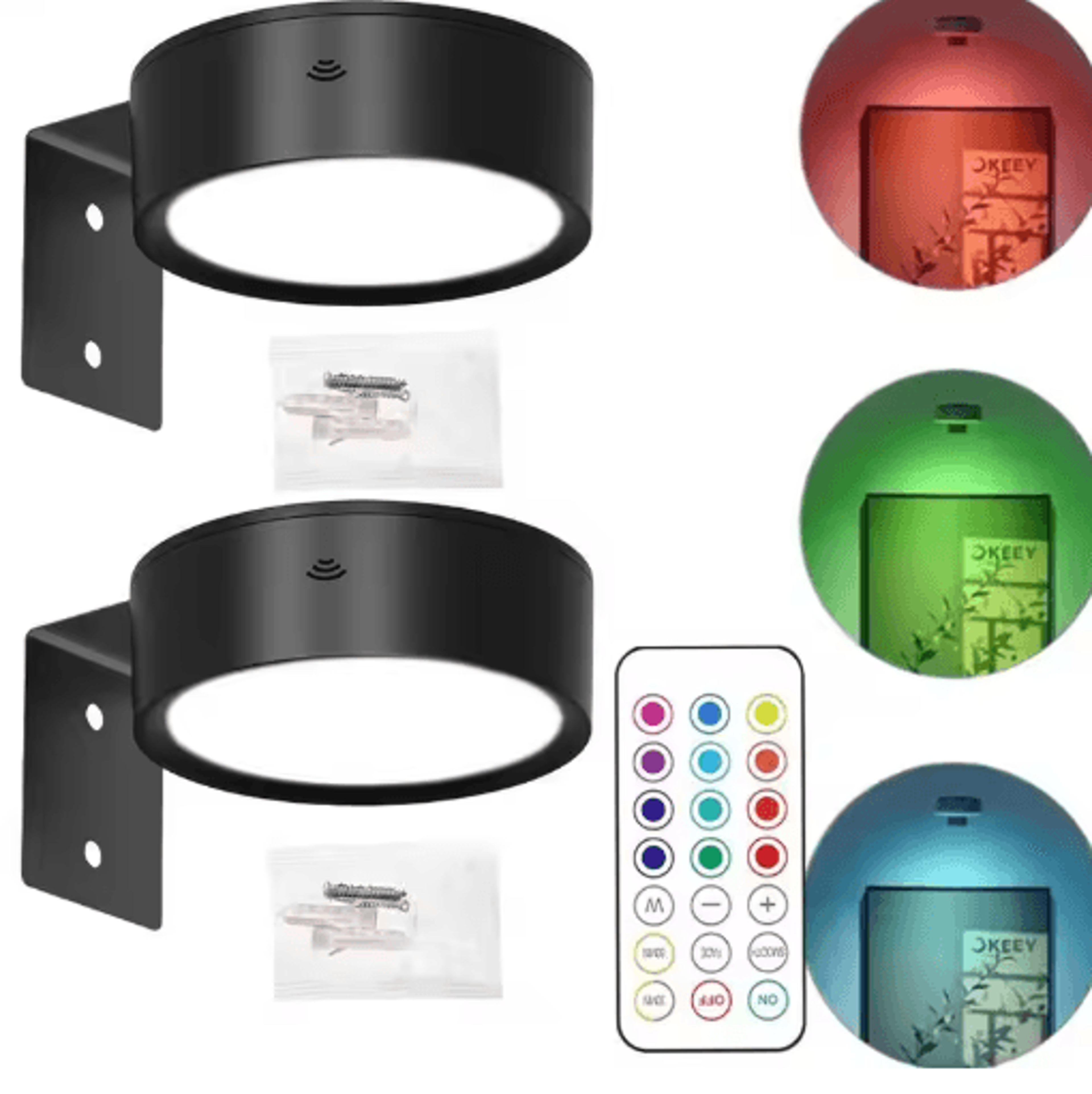 Magnetic LED Picture Light  Battery Operated Art  Painting Accent Lamp With Remote Control 3