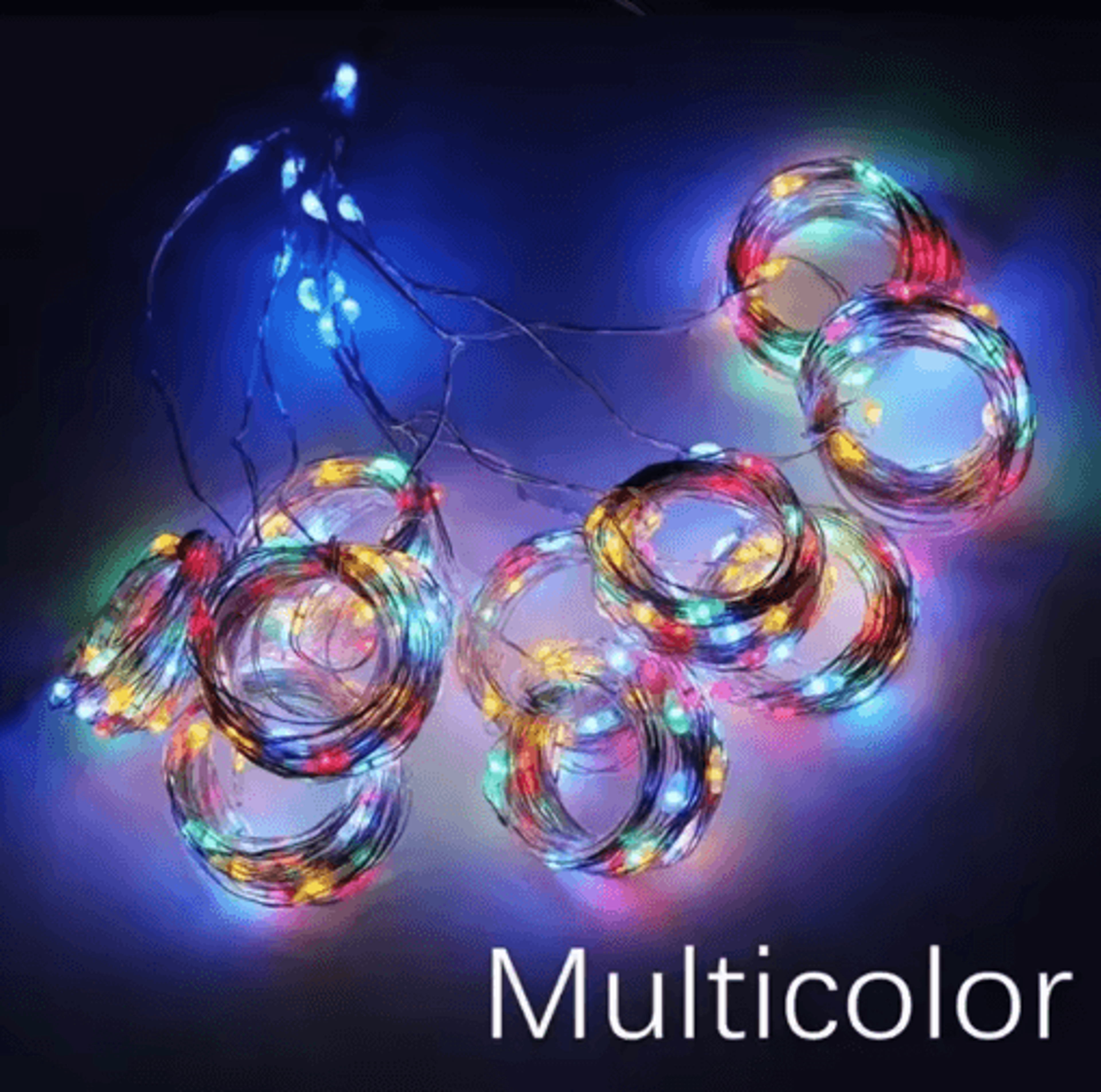 3M LED Curtain Fairy String Lights  USBPowered 8Mode Holiday Garland For Weddings  Parties 1